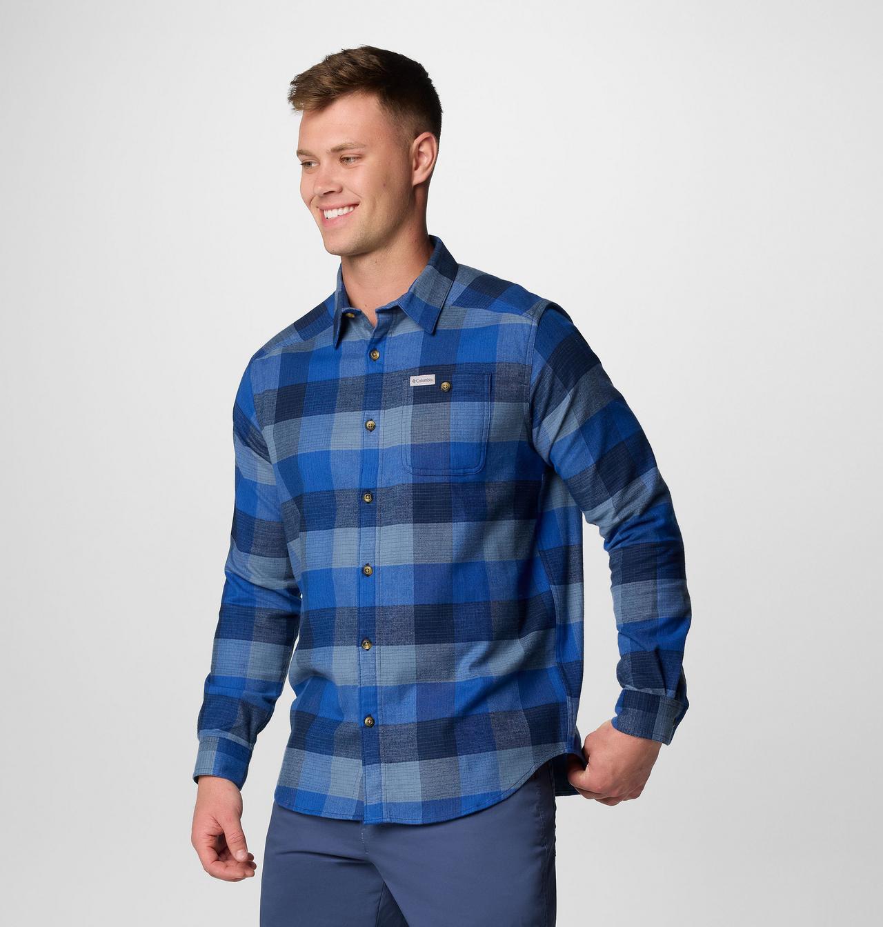 Men's Cornell Woods™ Flannel Long Sleeve Shirt 4