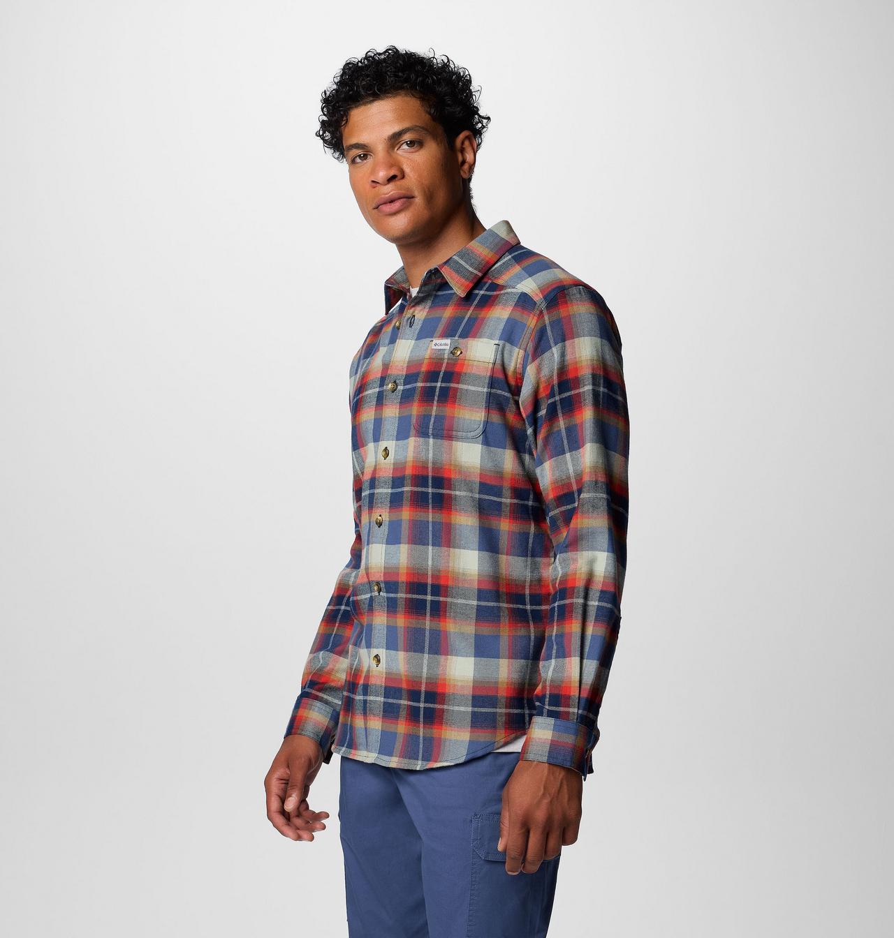 Men's Cornell Woods™ Flannel Long Sleeve Shirt | 469 | L 4