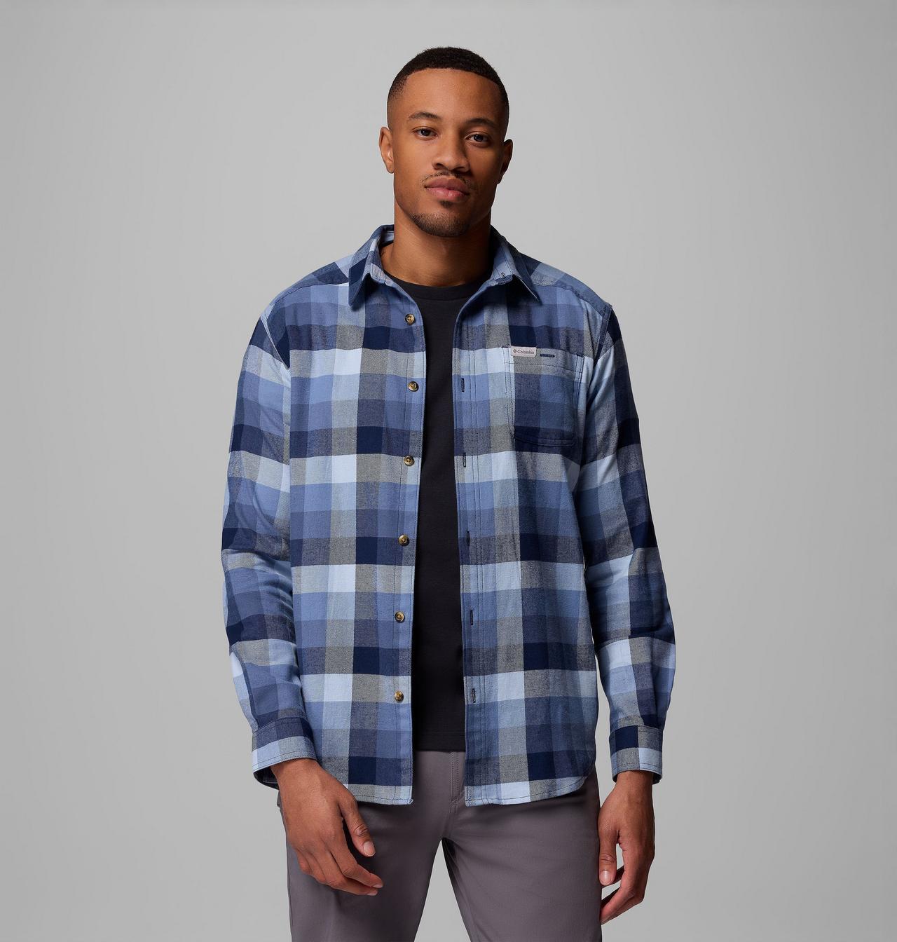 Men's Cornell Woods™ Flannel Long Sleeve Shirt | 470 | L