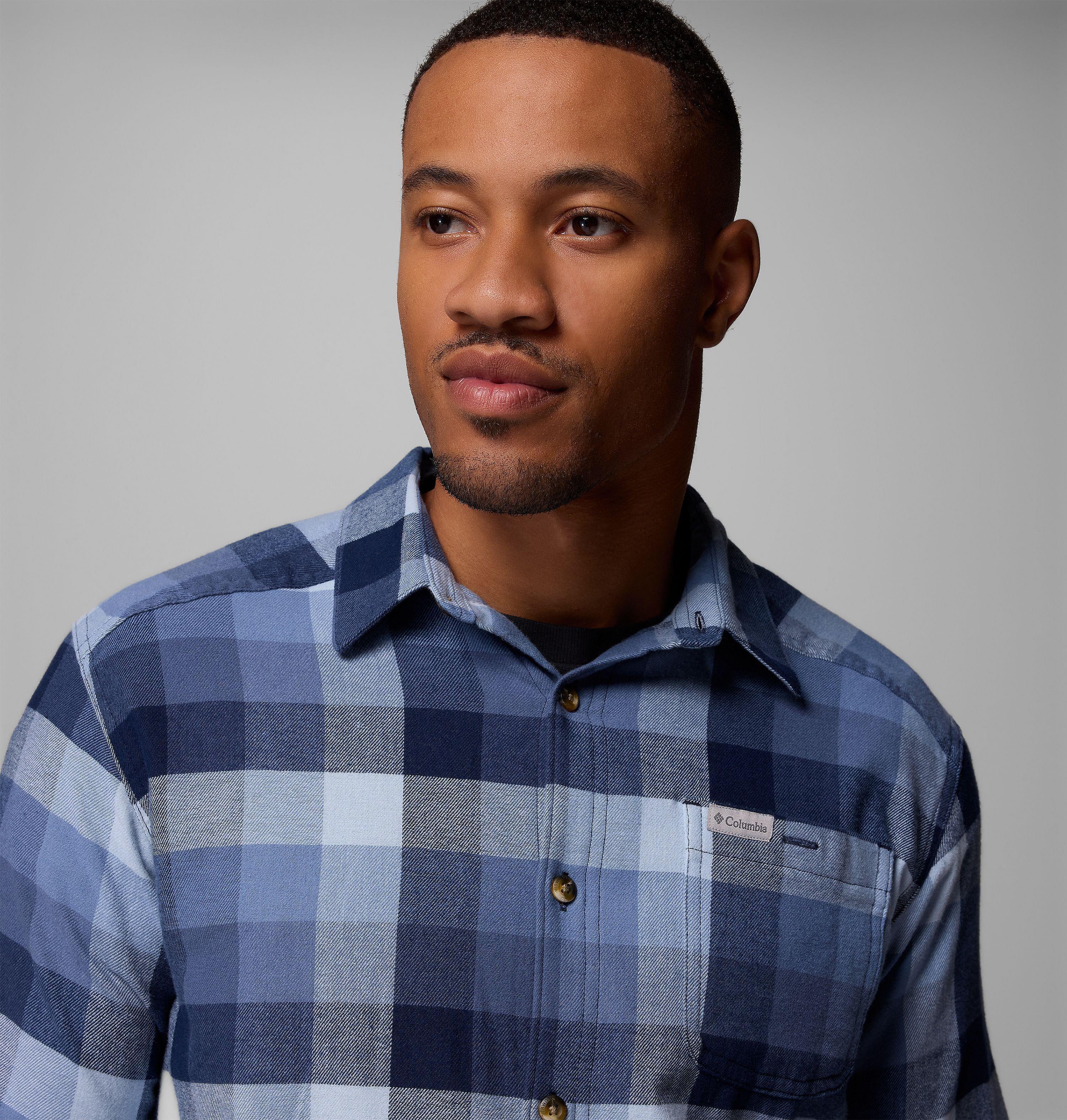 Men's Cornell Woods Flannel Long Sleeve Shirt | 471 | XL 6