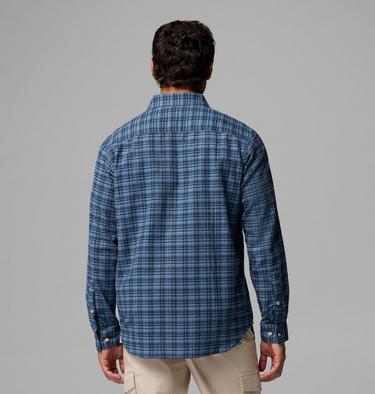 Chemise en Flanelle Cornell Woods Homme, Color: Dark Mountain Cozy Check, image 11