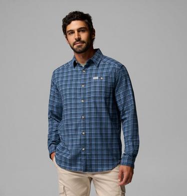 Chemise en Flanelle Cornell Woods Homme, Color: Dark Mountain Cozy Check, image 9