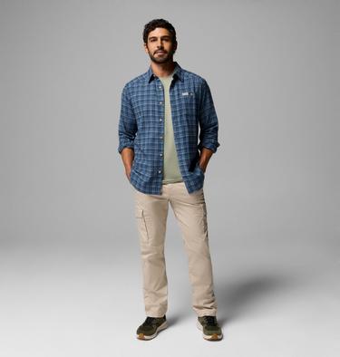 Chemise en Flanelle Cornell Woods Homme, Color: Dark Mountain Cozy Check, image 10