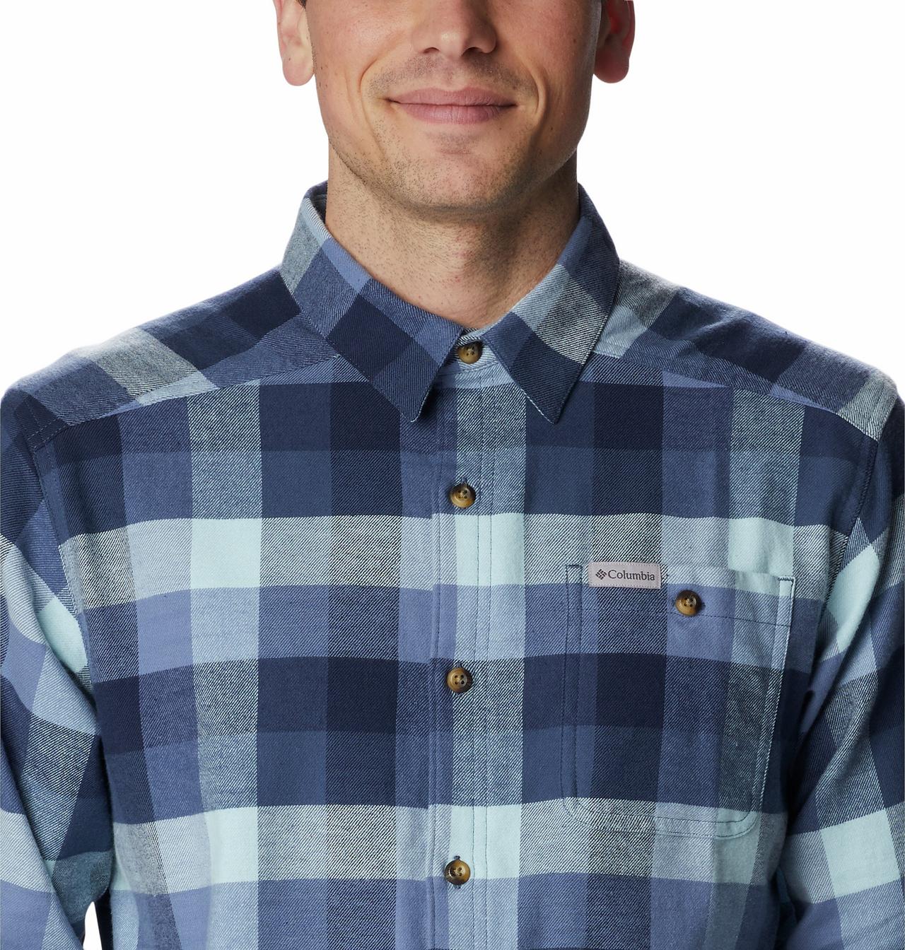 Men's Cornell Woods™ Flannel Long Sleeve Shirt 4
