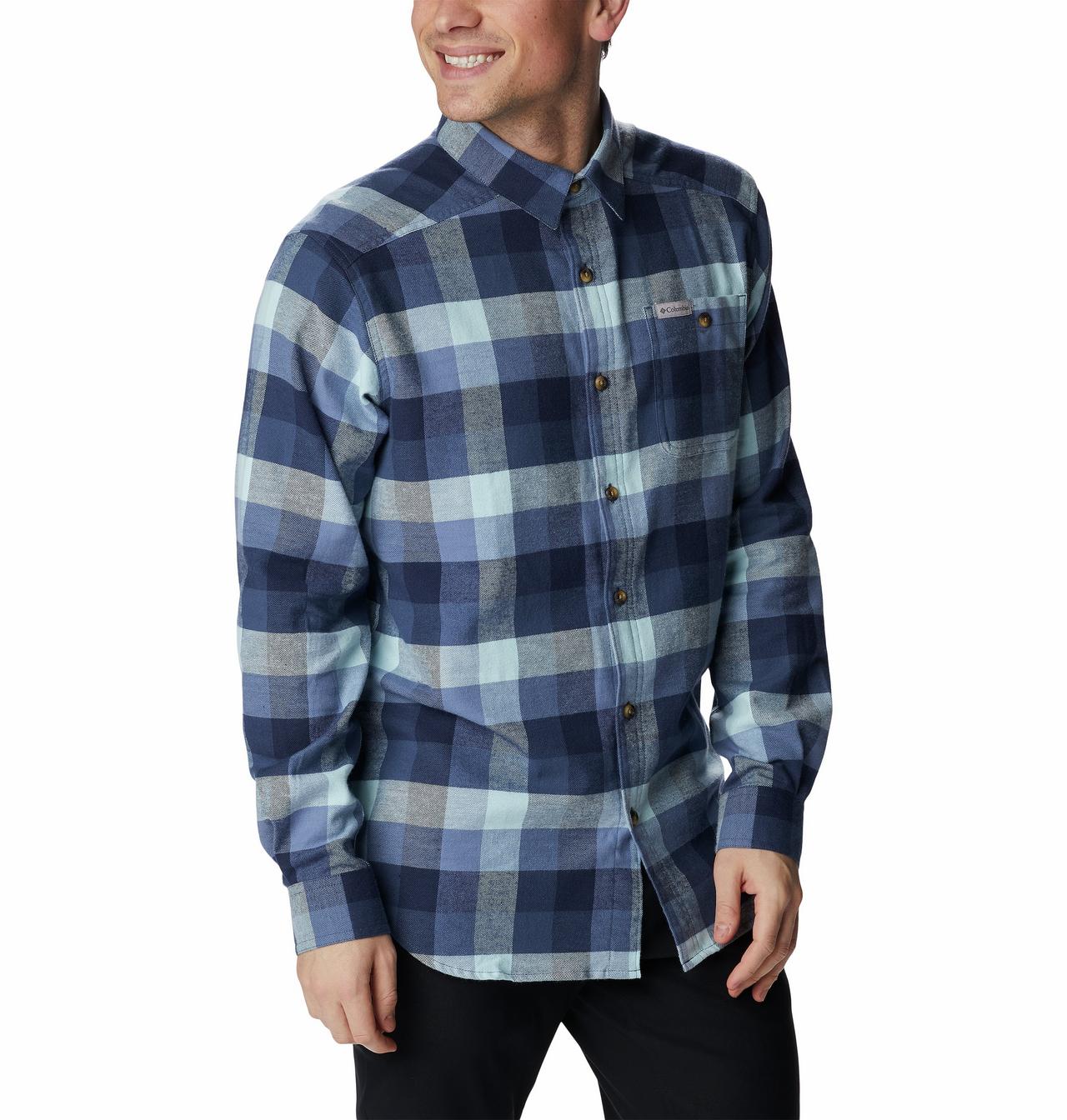 Men's Cornell Woods™ Flannel Long Sleeve Shirt 5