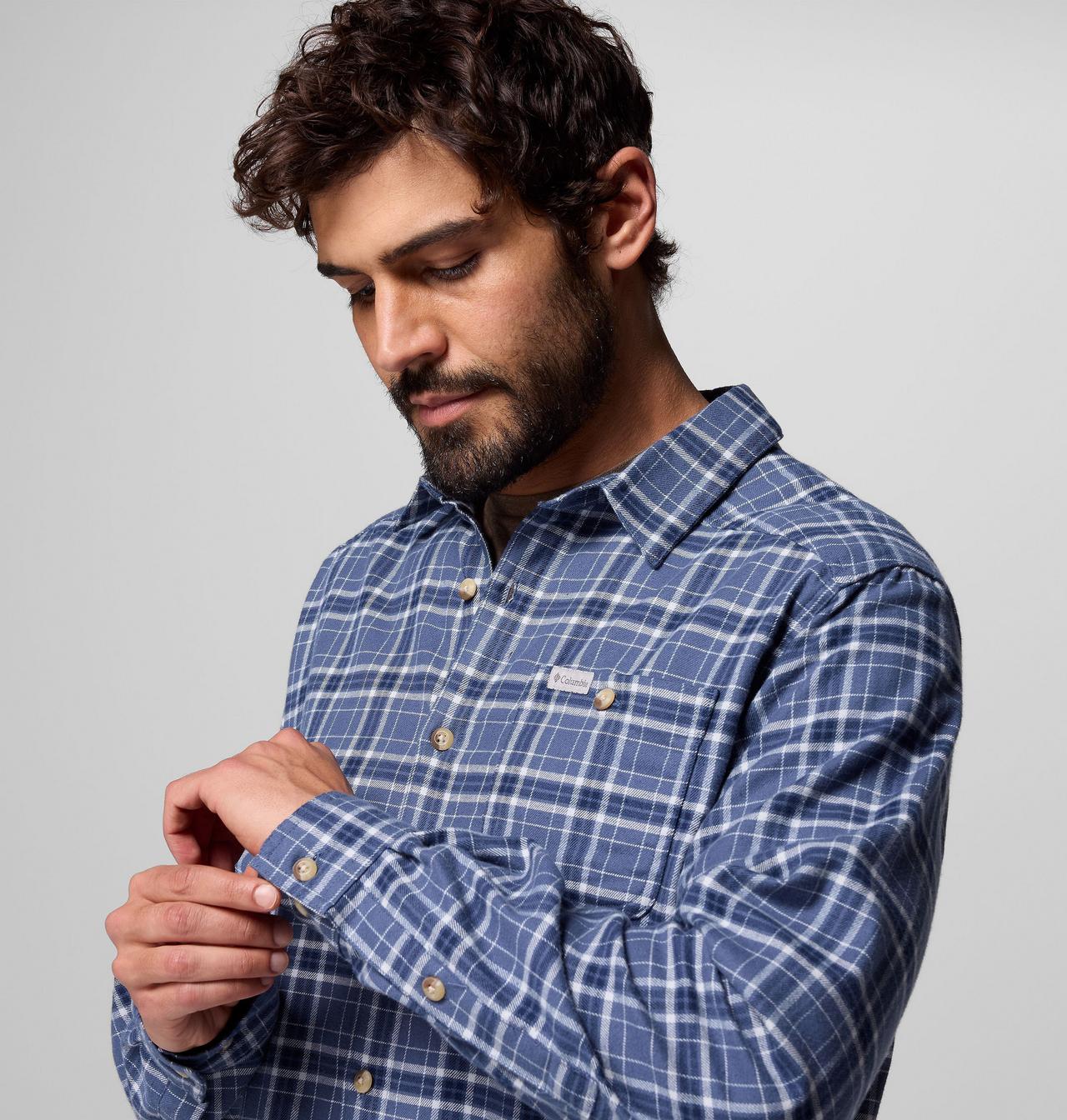 Men's Cornell Woods™ Flannel Long Sleeve Shirt | 483 | XXL 5