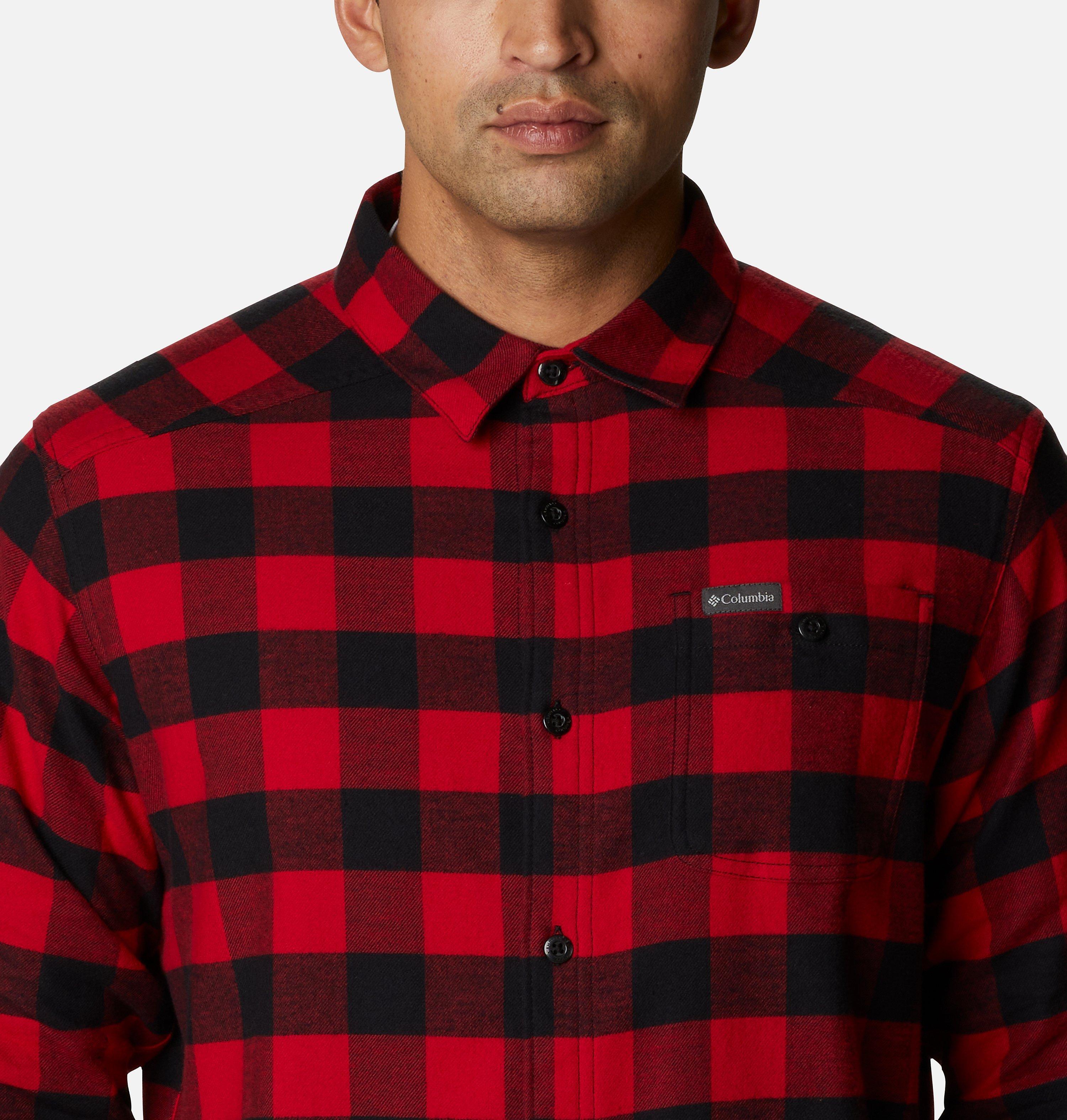 Men's Cornell Woods Flannel Long Sleeve Shirt - Tall 4