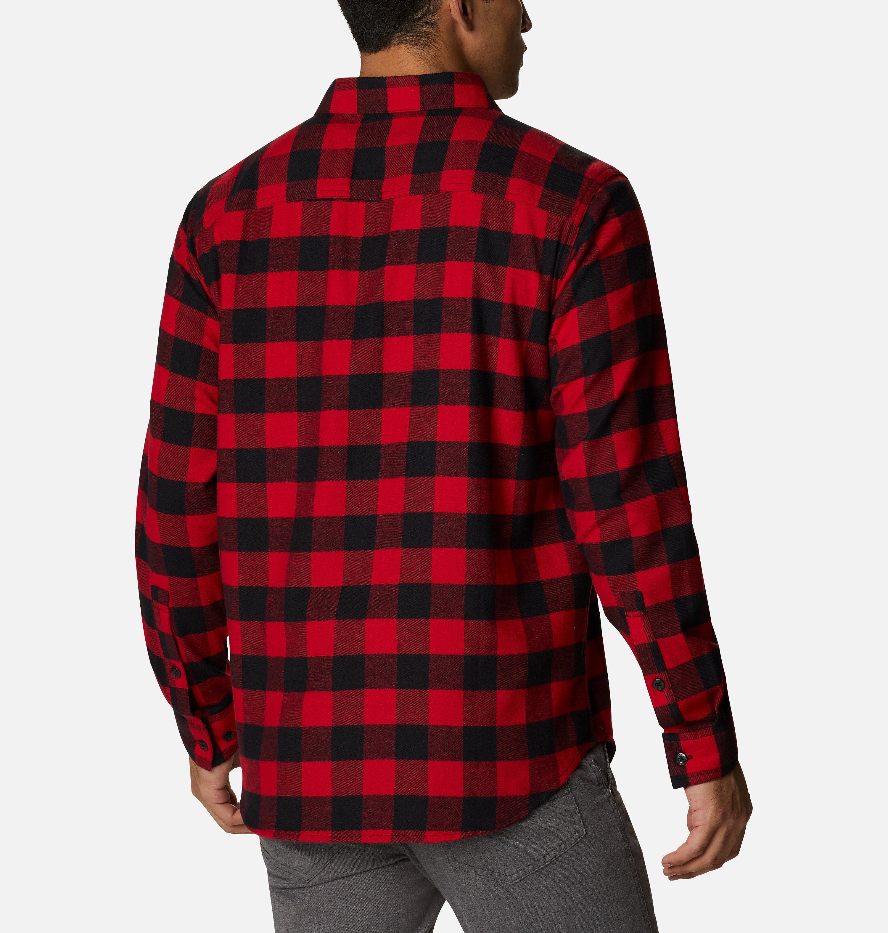 Men's Cornell Woods Flannel Long Sleeve Shirt - Tall 2