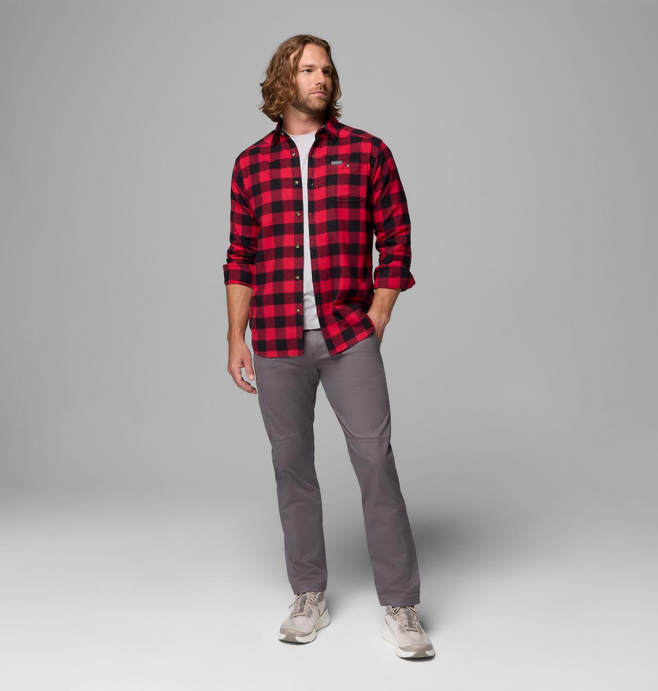 Men's Cornell Woods™ Flannel Long Sleeve Shirt 2