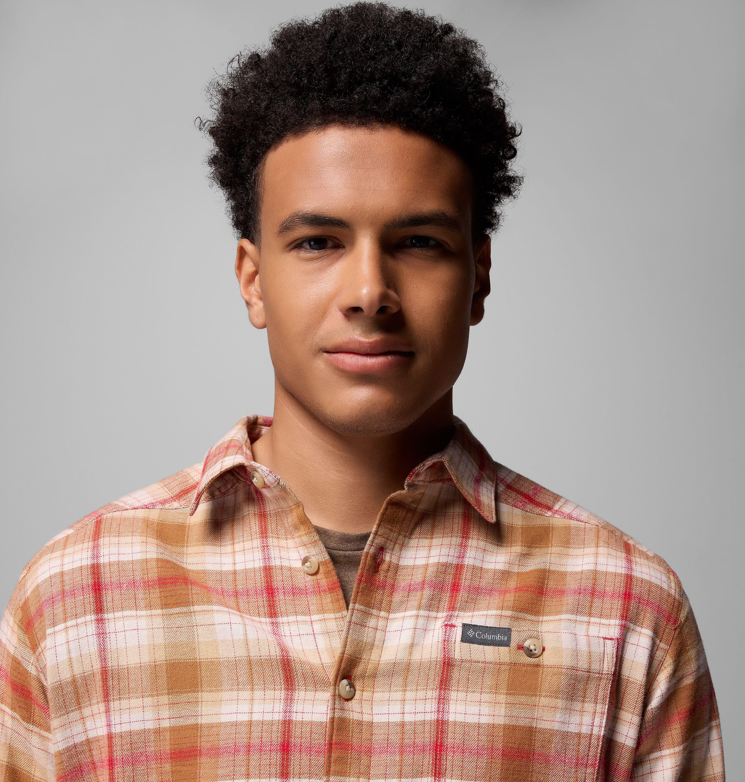 Men's Cornell Woods Flannel Long Sleeve Shirt | 616 | L 6