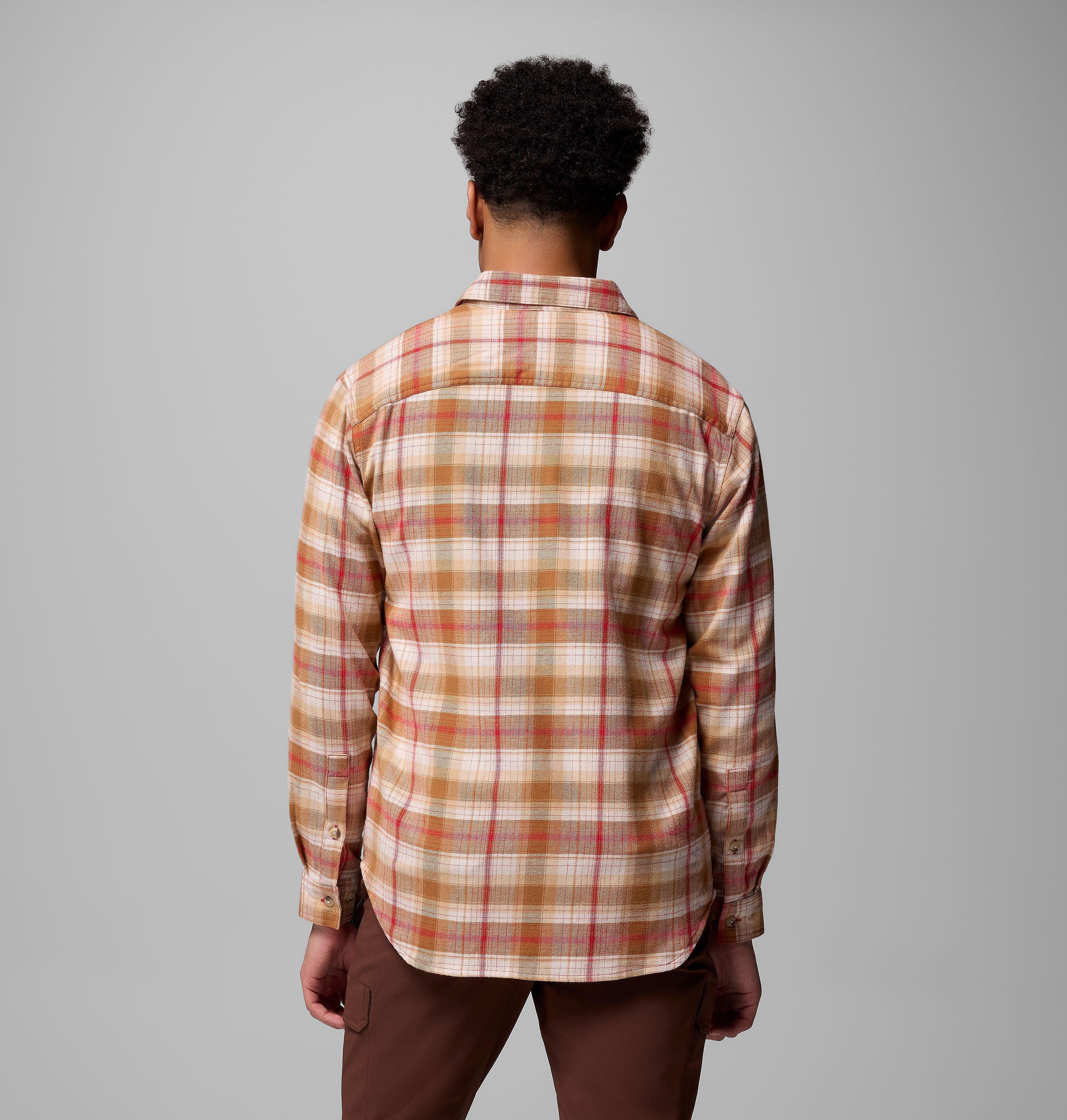 Men's Cornell Woods Flannel Long Sleeve Shirt | 616 | L 3