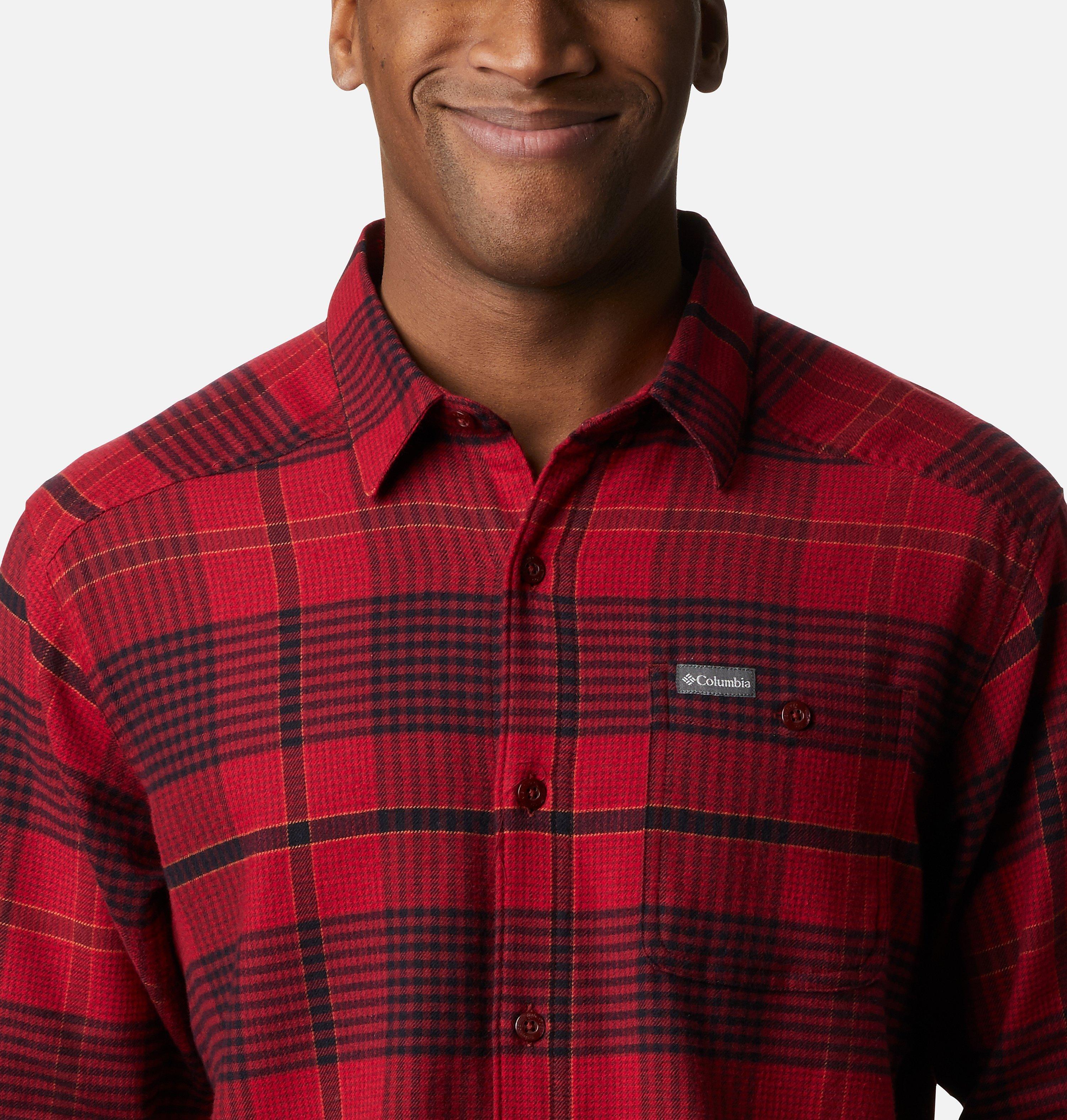 Men's Cornell Woods Flannel Long Sleeve Shirt 4