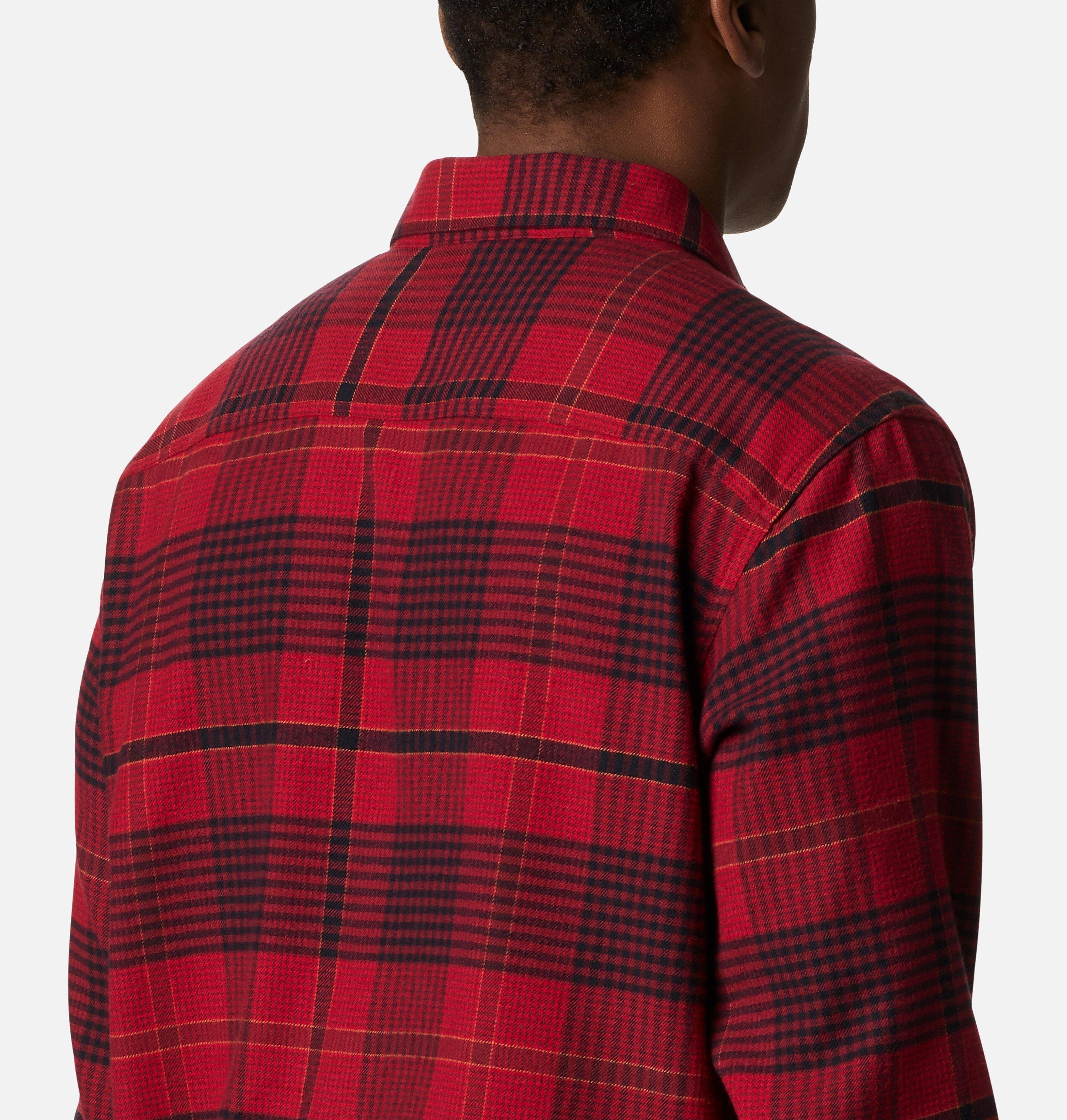 Men's Cornell Woods Flannel Long Sleeve Shirt 5