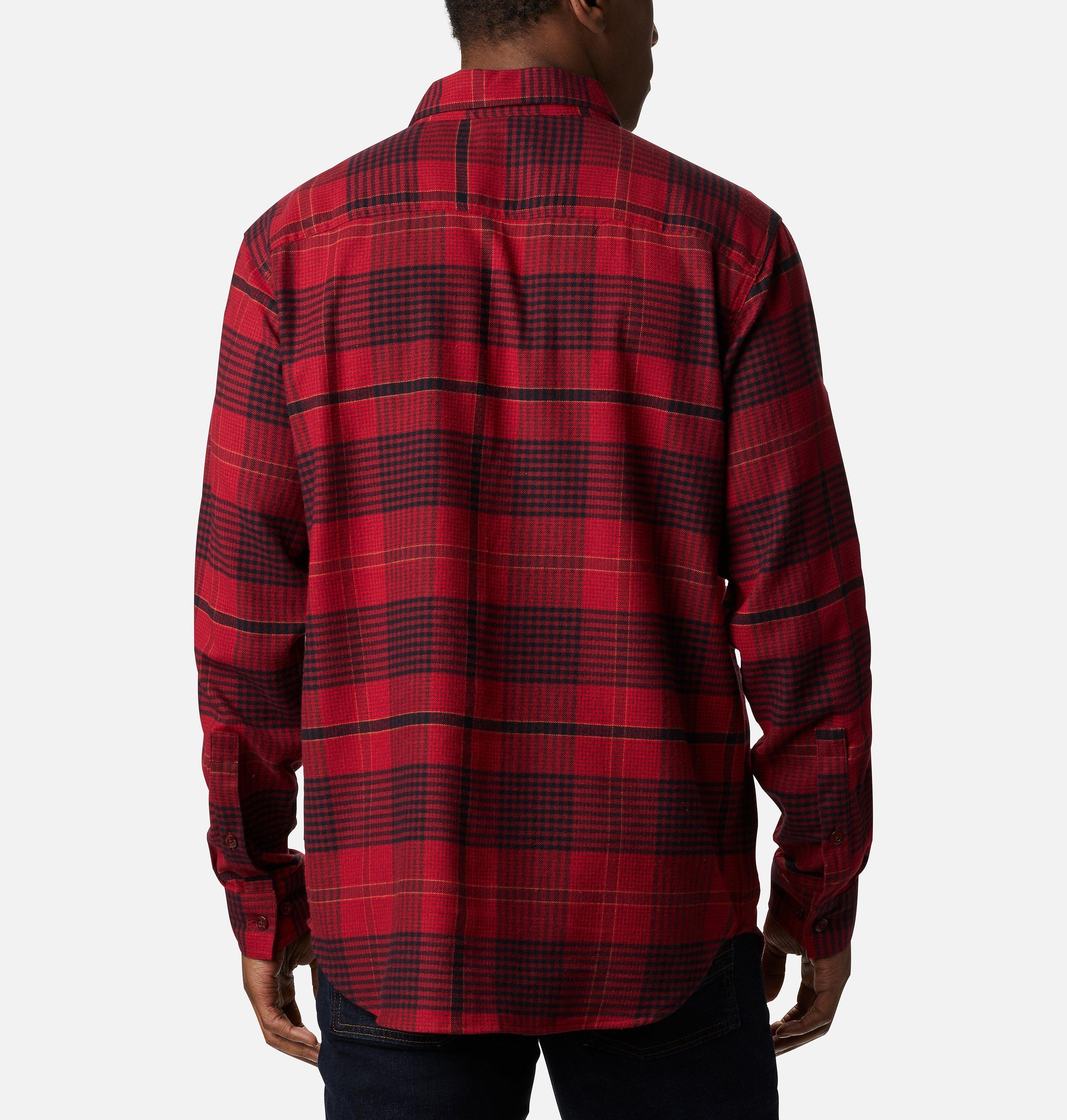 Men's Cornell Woods Flannel Long Sleeve Shirt 2