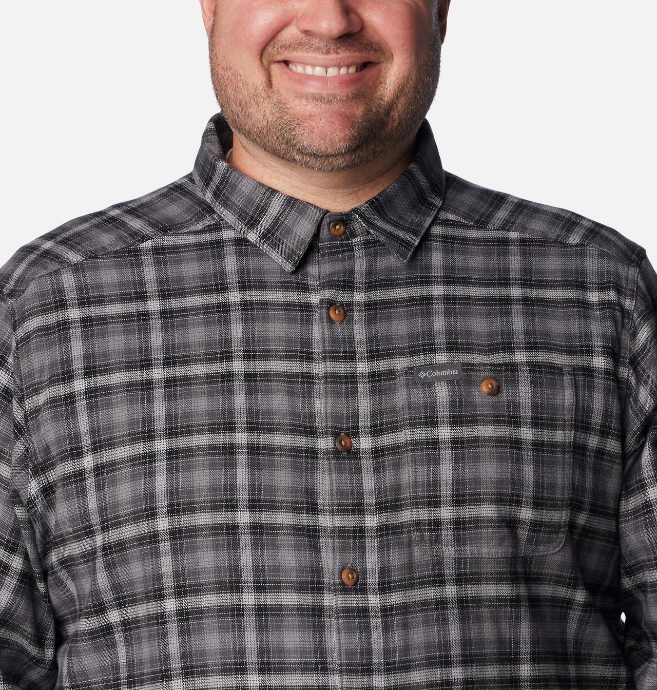 Men's Cornell Woods™ Flannel Long Sleeve Shirt - Big 4