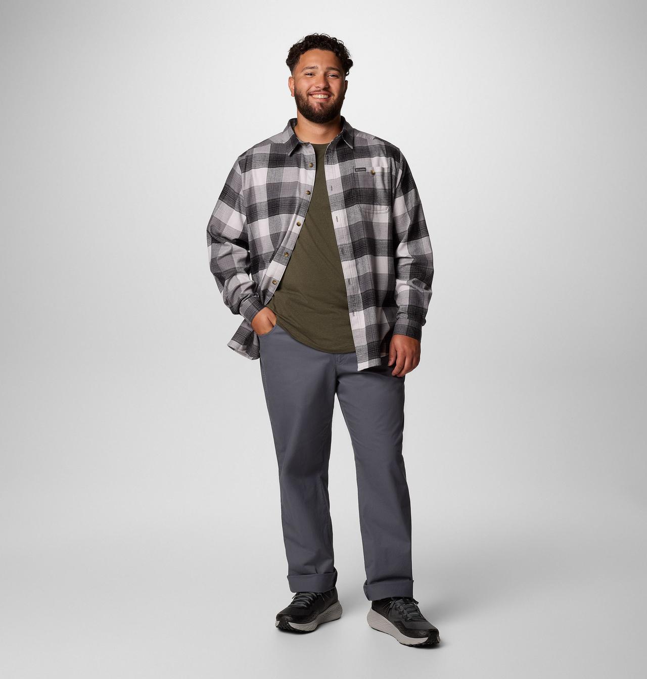 Men's Cornell Woods™ Flannel Long Sleeve Shirt - Big 3