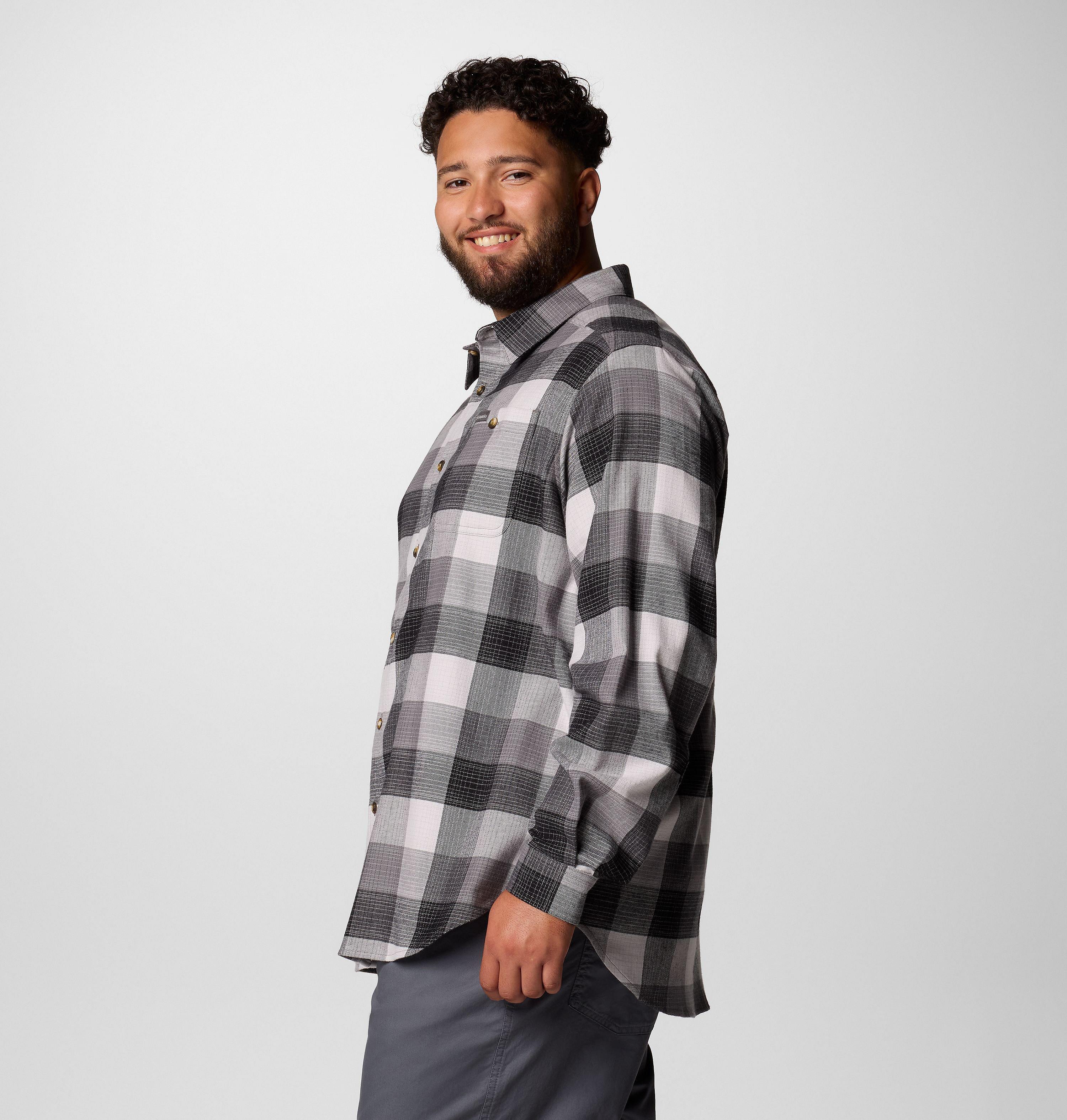 Men's Cornell Woods Flannel Long Sleeve Shirt - Big 4