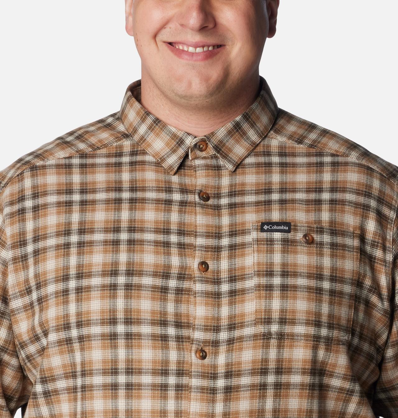 Men's Cornell Woods™ Flannel Long Sleeve Shirt - Big 4