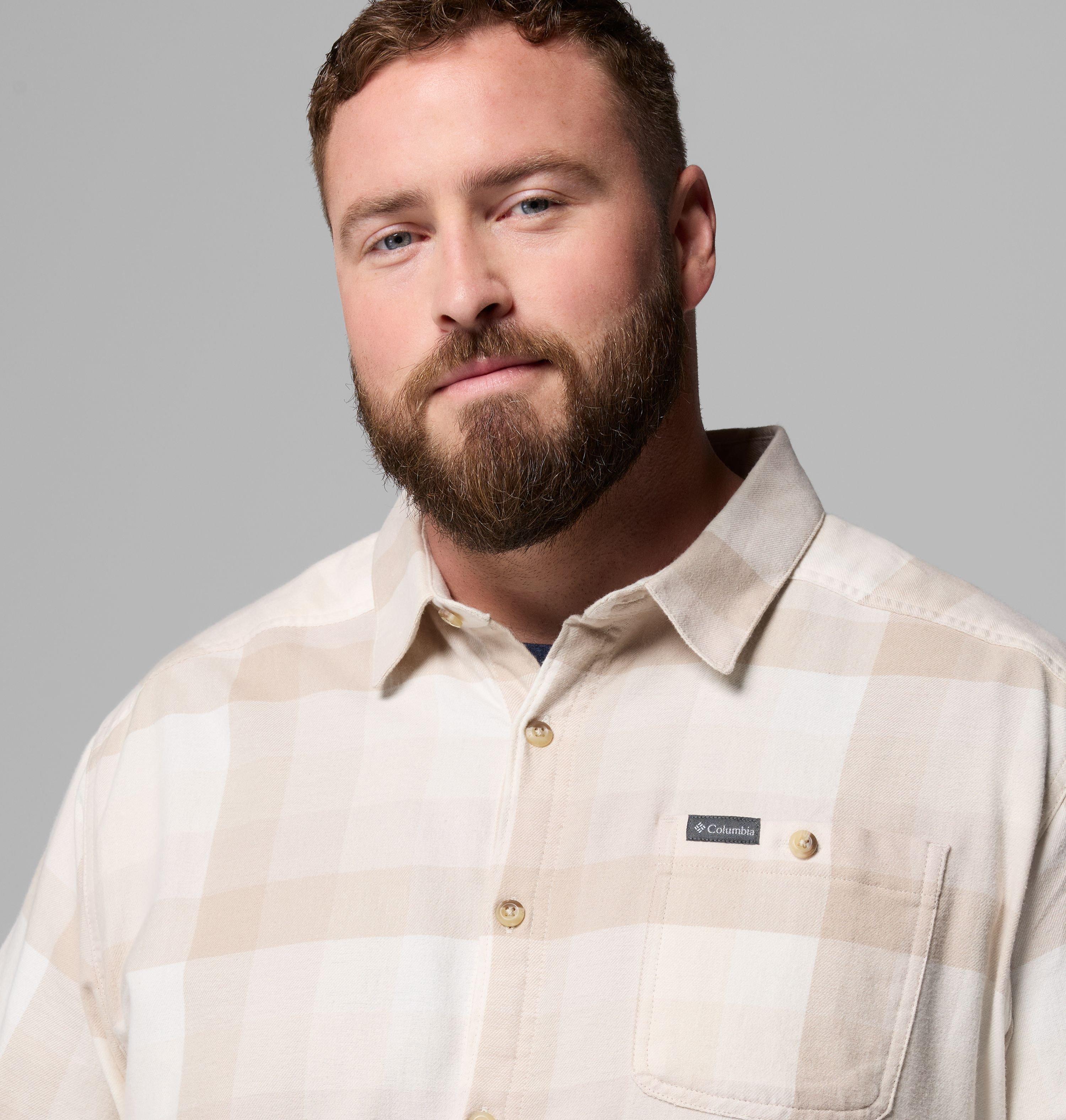 Men's Cornell Woods Flannel Long Sleeve Shirt - Big | 280 | 3X 6