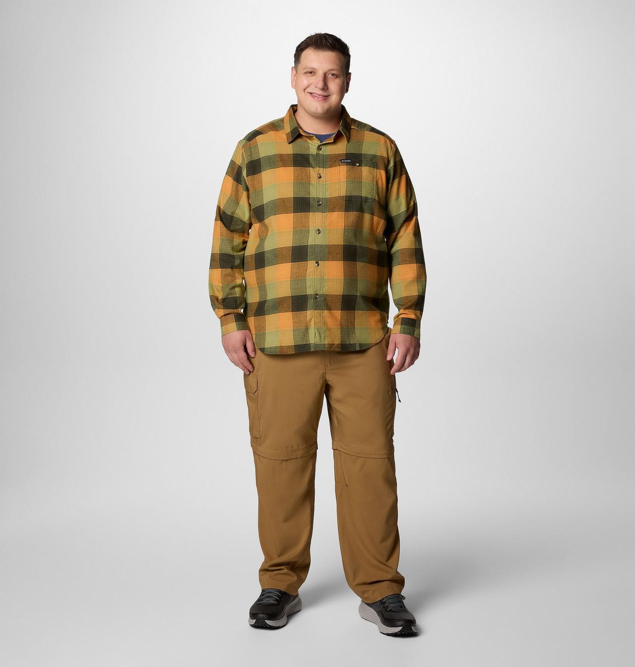 Men's Cornell Woods™ Flannel Long Sleeve Shirt - Big 2