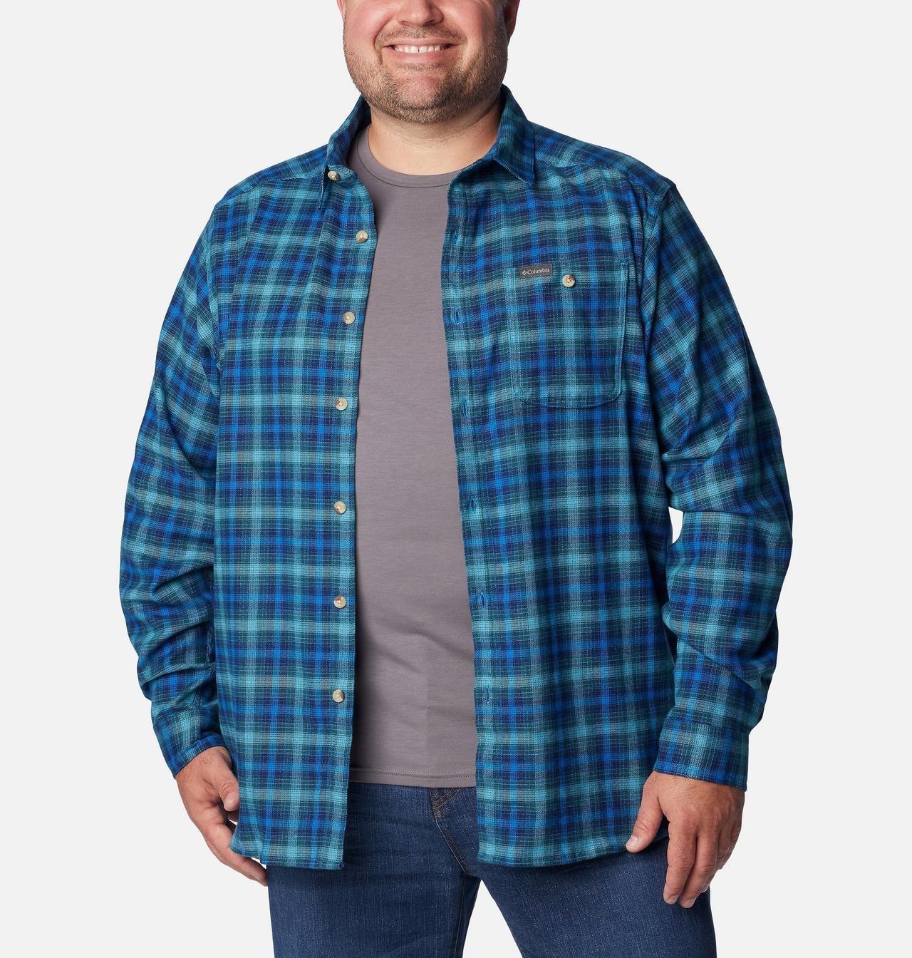 Men's Cornell Woods™ Flannel Long Sleeve Shirt - Big 5