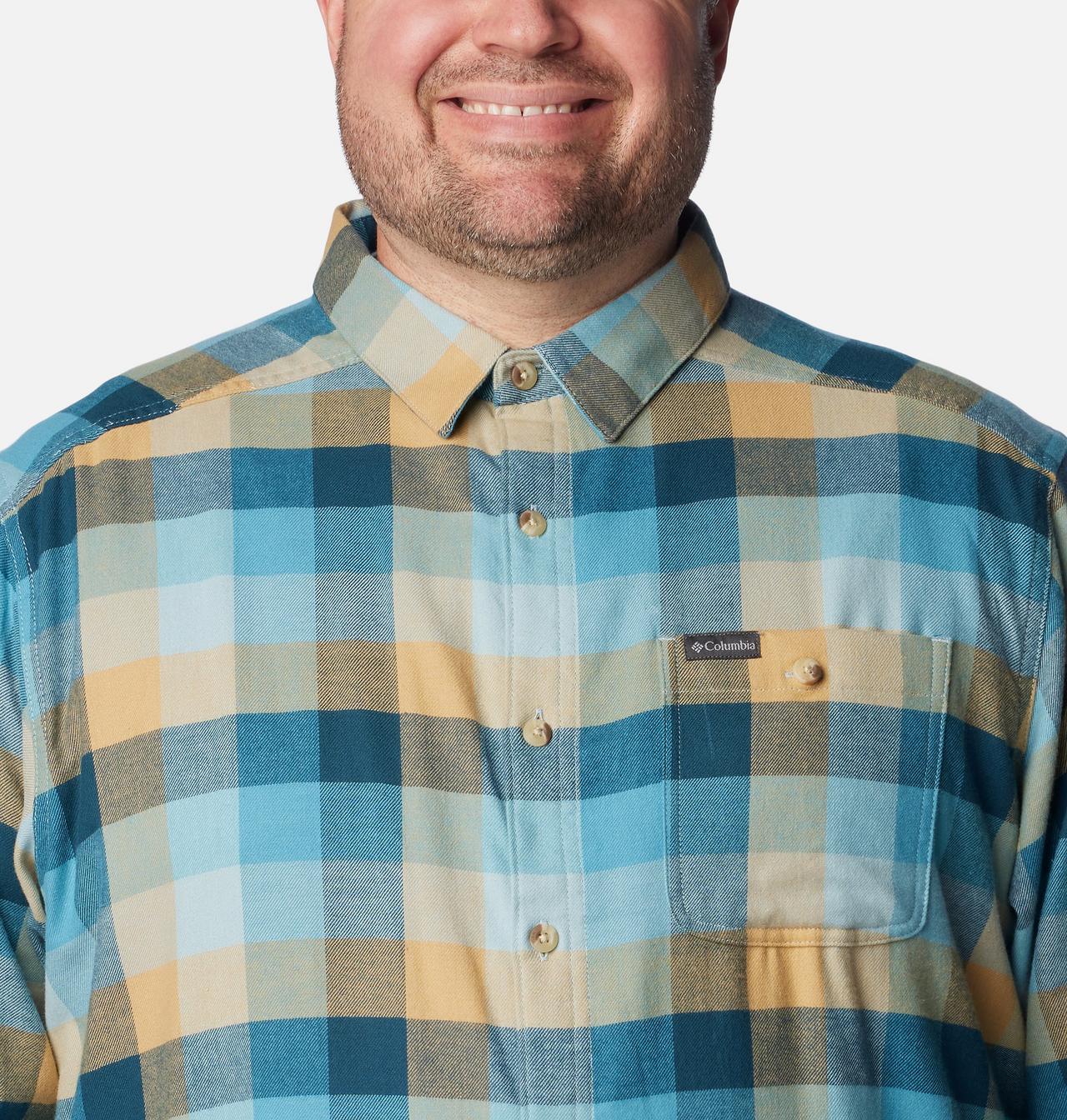 Men's Cornell Woods™ Flannel Long Sleeve Shirt - Big 4