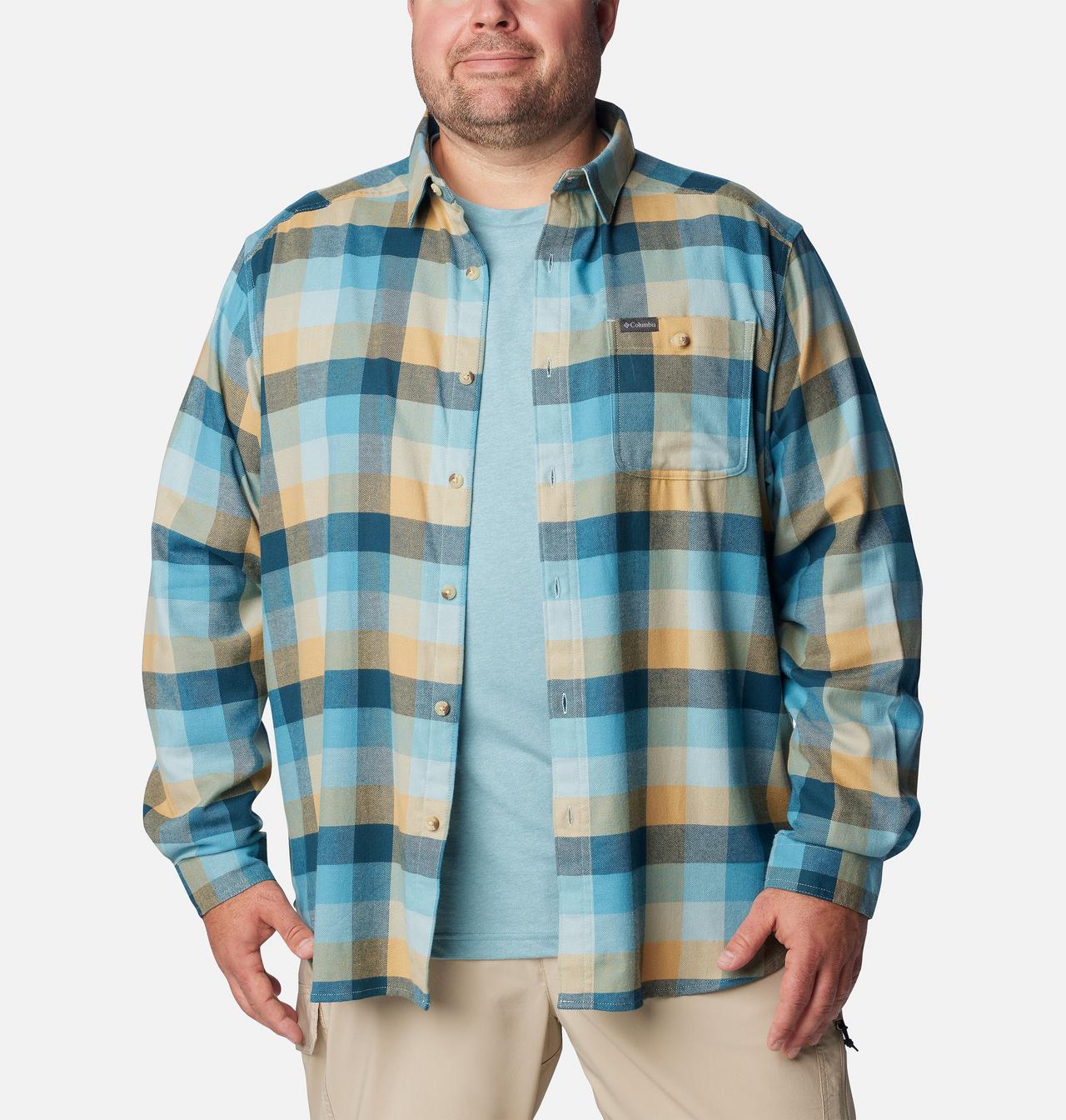 Men's Cornell Woods™ Flannel Long Sleeve Shirt - Big 5