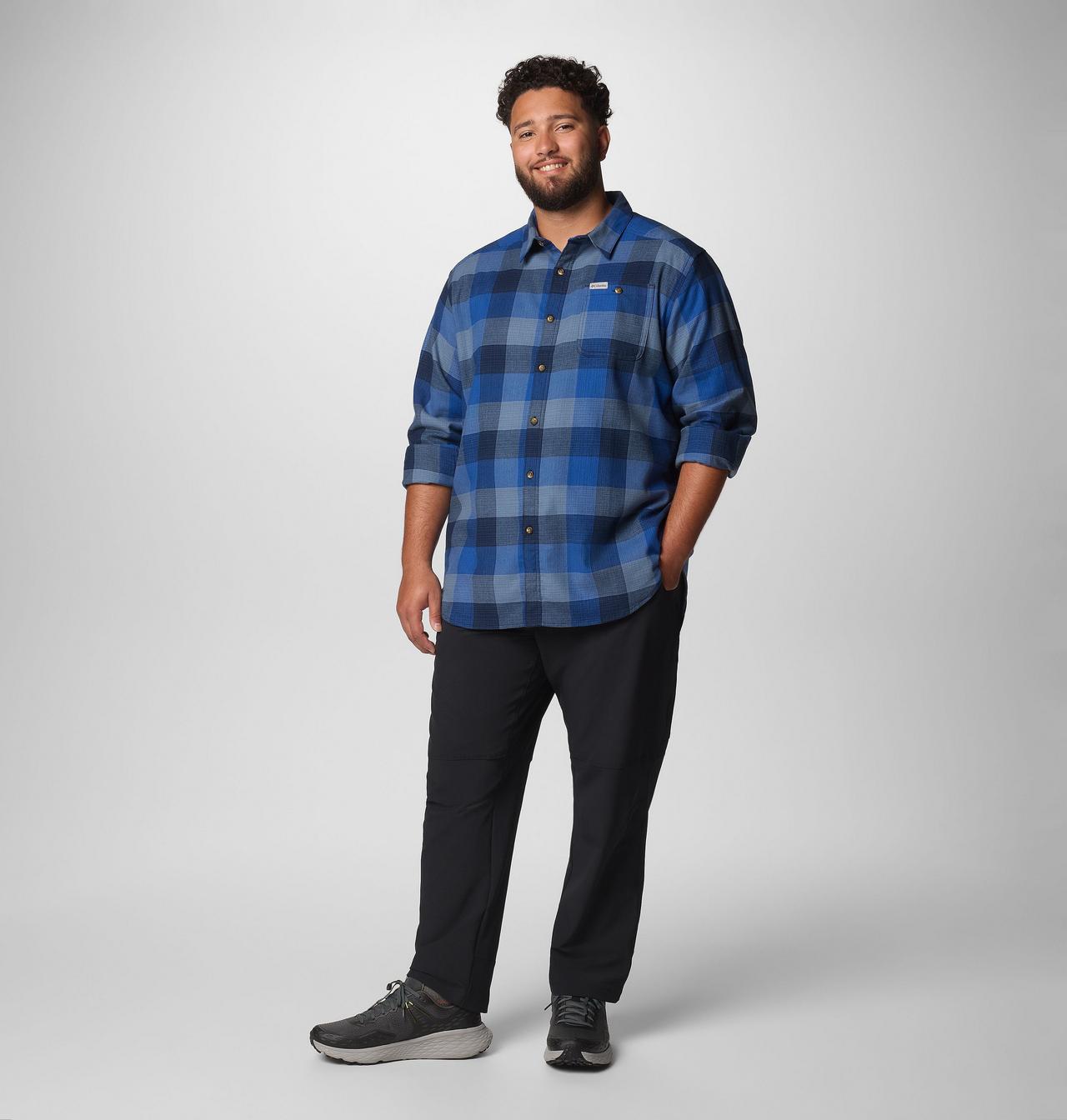 Men's Cornell Woods™ Flannel Long Sleeve Shirt - Big 3