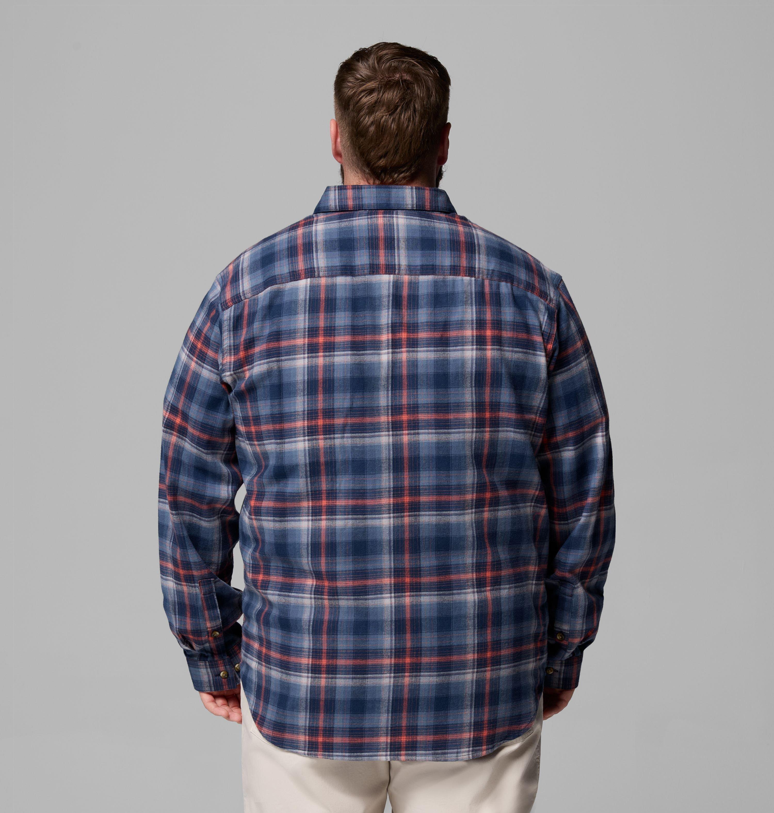 Men's Cornell Woods Flannel Long Sleeve Shirt - Big | 470 | 3X 3
