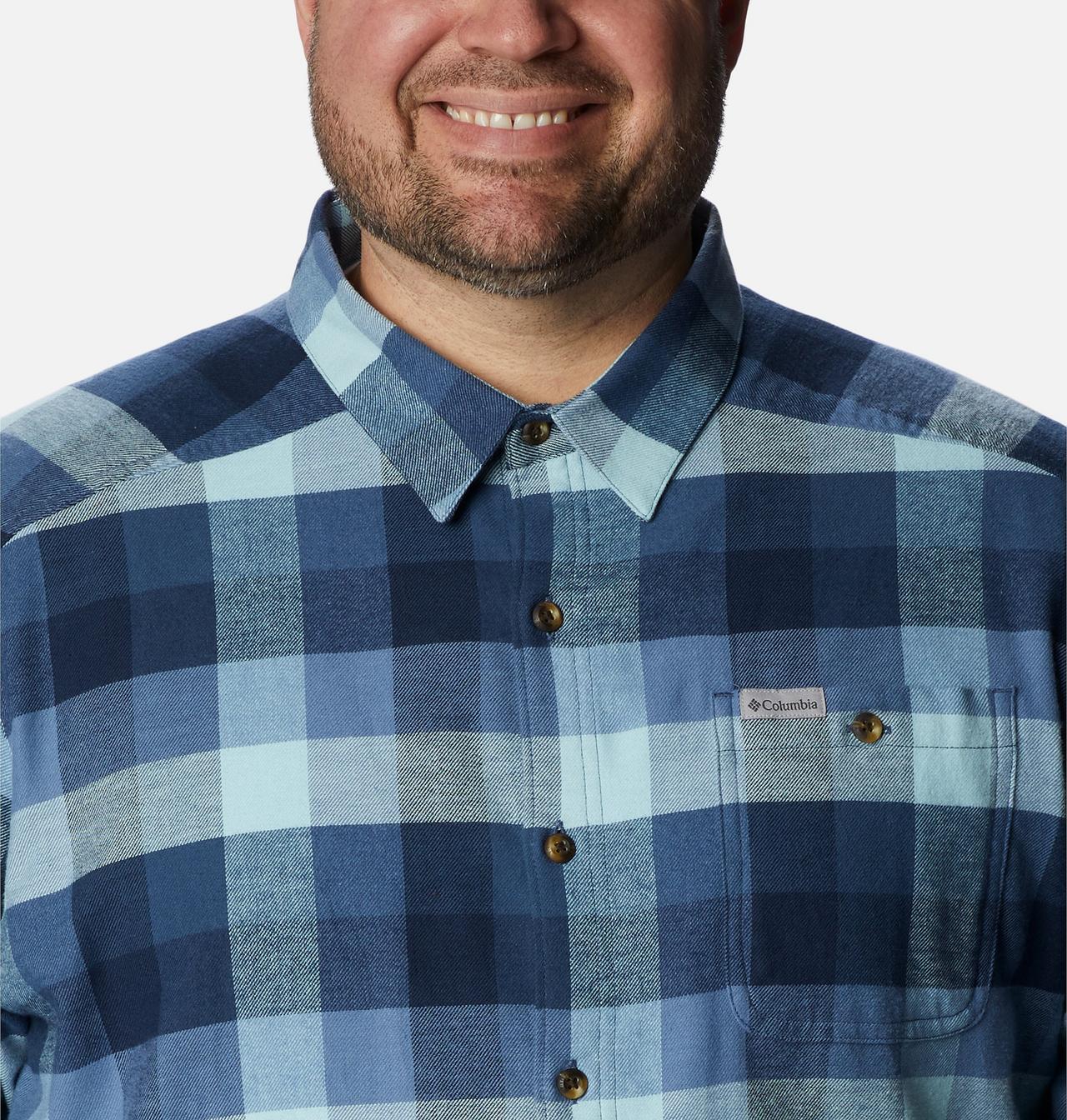 Cornell Woods™ Flannel Long Sleeve Shirt | 482 | 3X 4