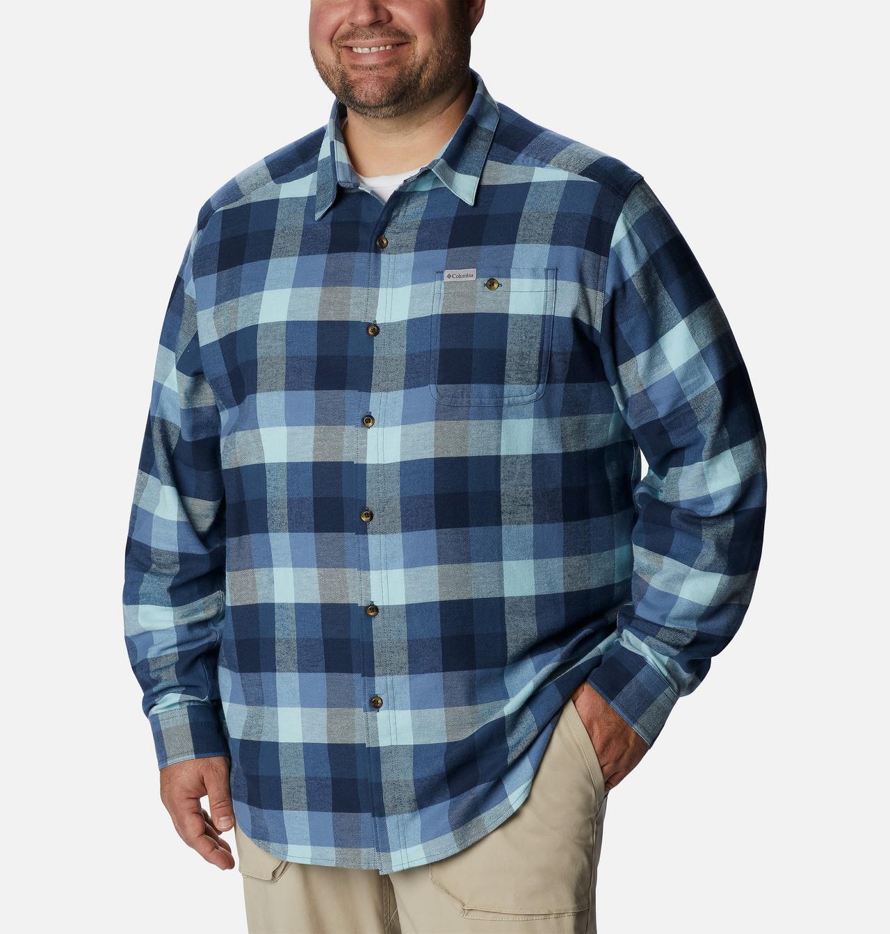 Cornell Woods™ Flannel Long Sleeve Shirt | 482 | 3X 5