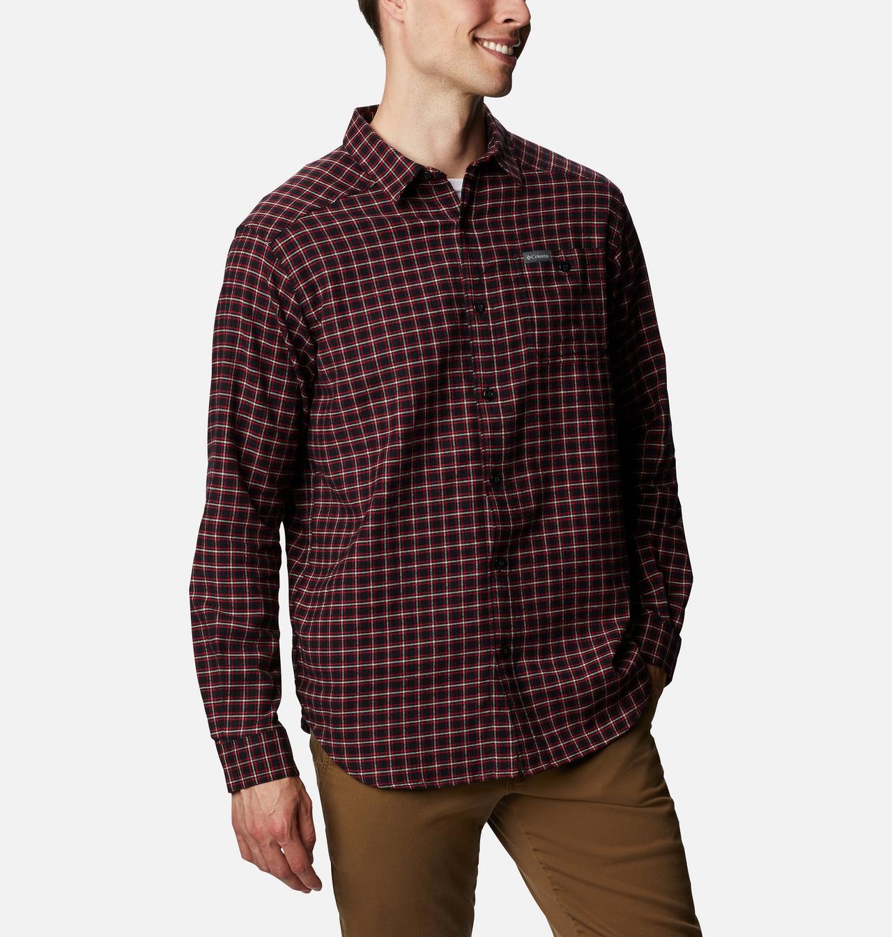 Men's Cornell Woods™ Flannel Long Sleeve Shirt - Tall 5