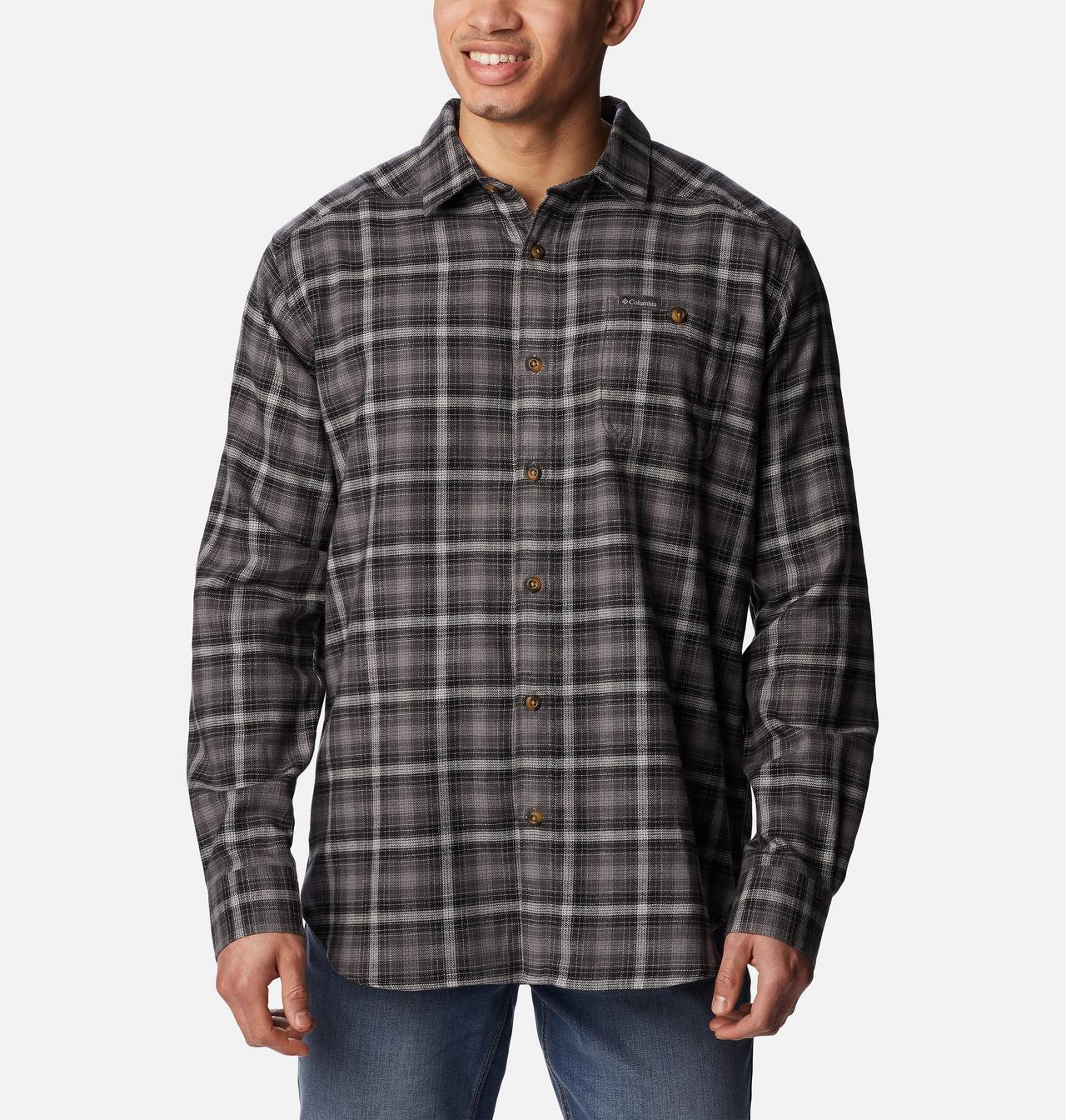 Men's Cornell Woods™ Flannel Long Sleeve Shirt - Tall 1