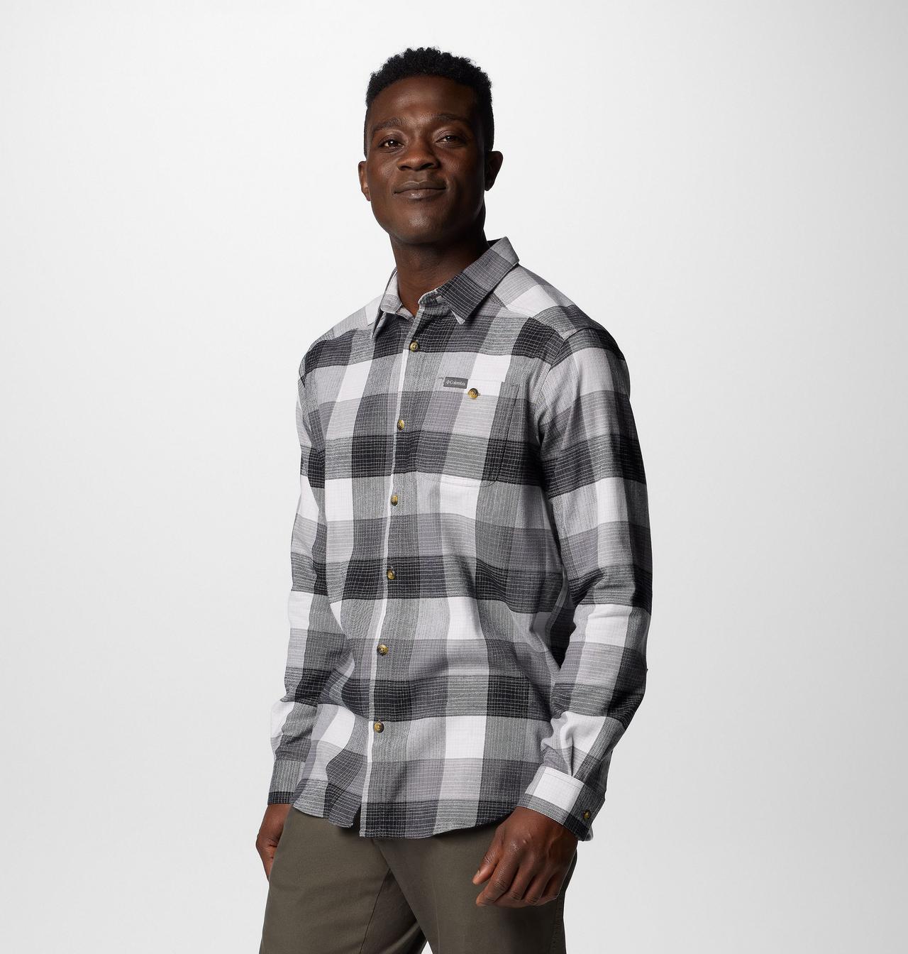 Men's Cornell Woods™ Flannel Long Sleeve Shirt - Tall | 024 | LT 4