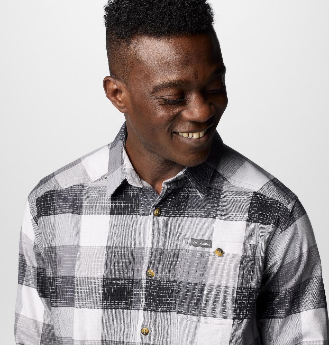 Men's Cornell Woods™ Flannel Long Sleeve Shirt - Tall | 024 | LT 5