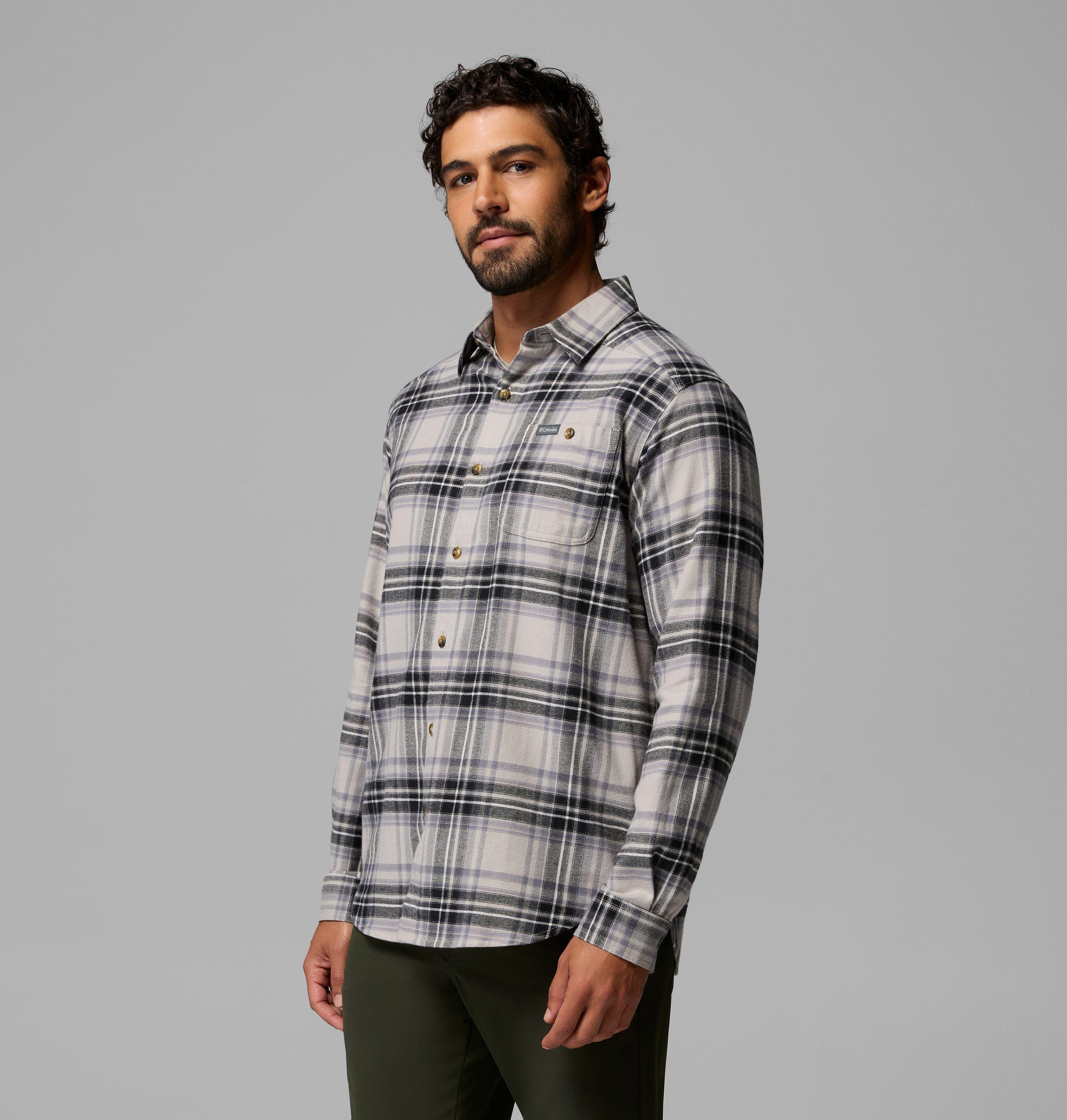 Men's Cornell Woods Flannel Long Sleeve Shirt - Tall | 027 | 4XT 4