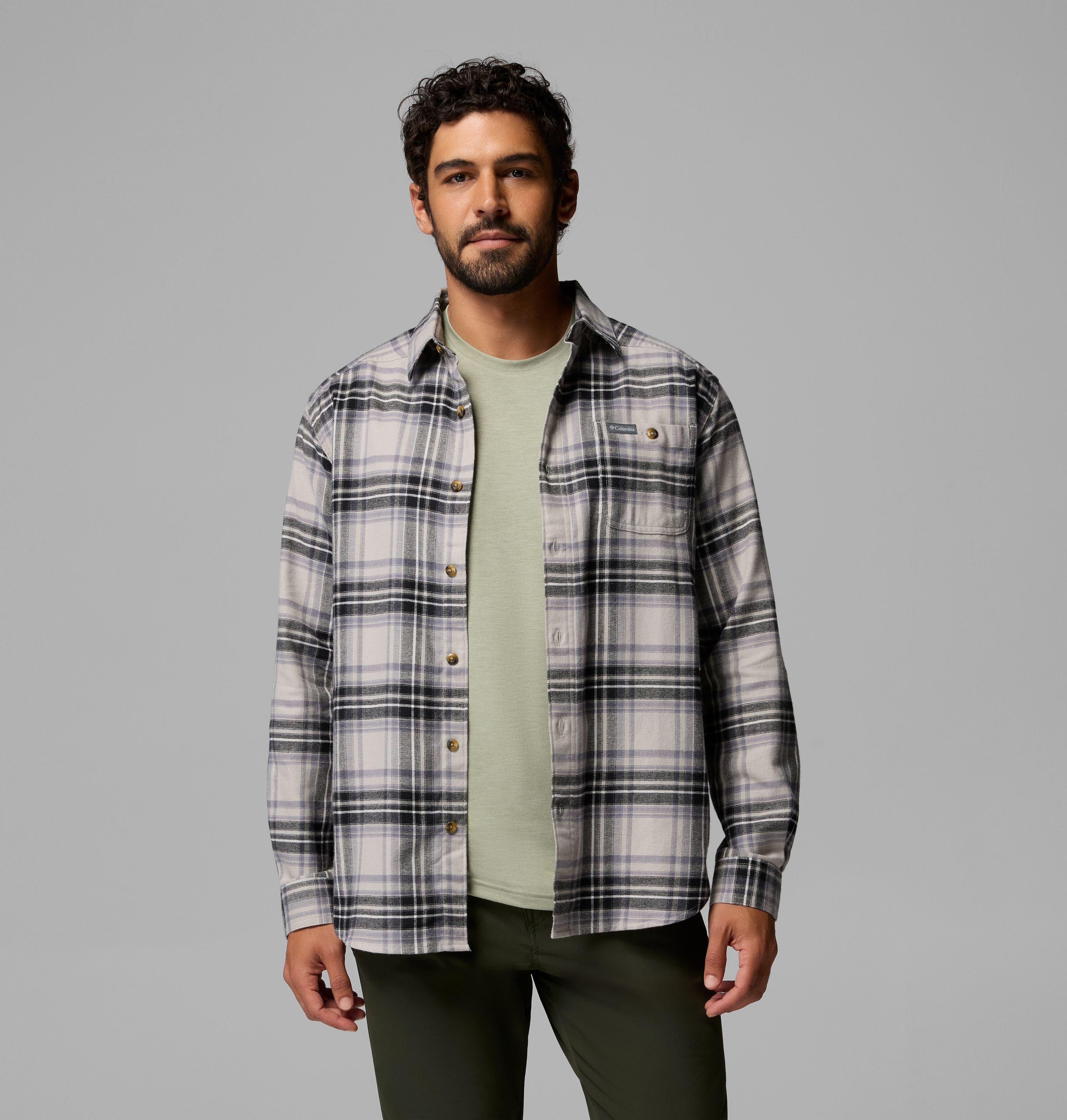 Men's Cornell Woods Flannel Long Sleeve Shirt - Tall | 027 | 4XT 5