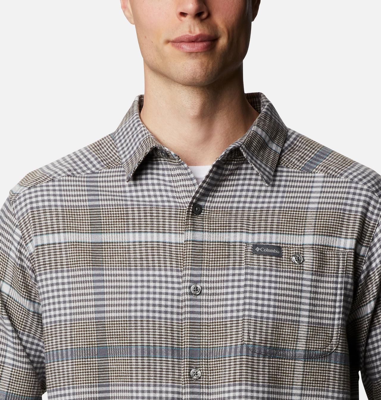 Men's Cornell Woods™ Flannel Long Sleeve Shirt - Tall 4