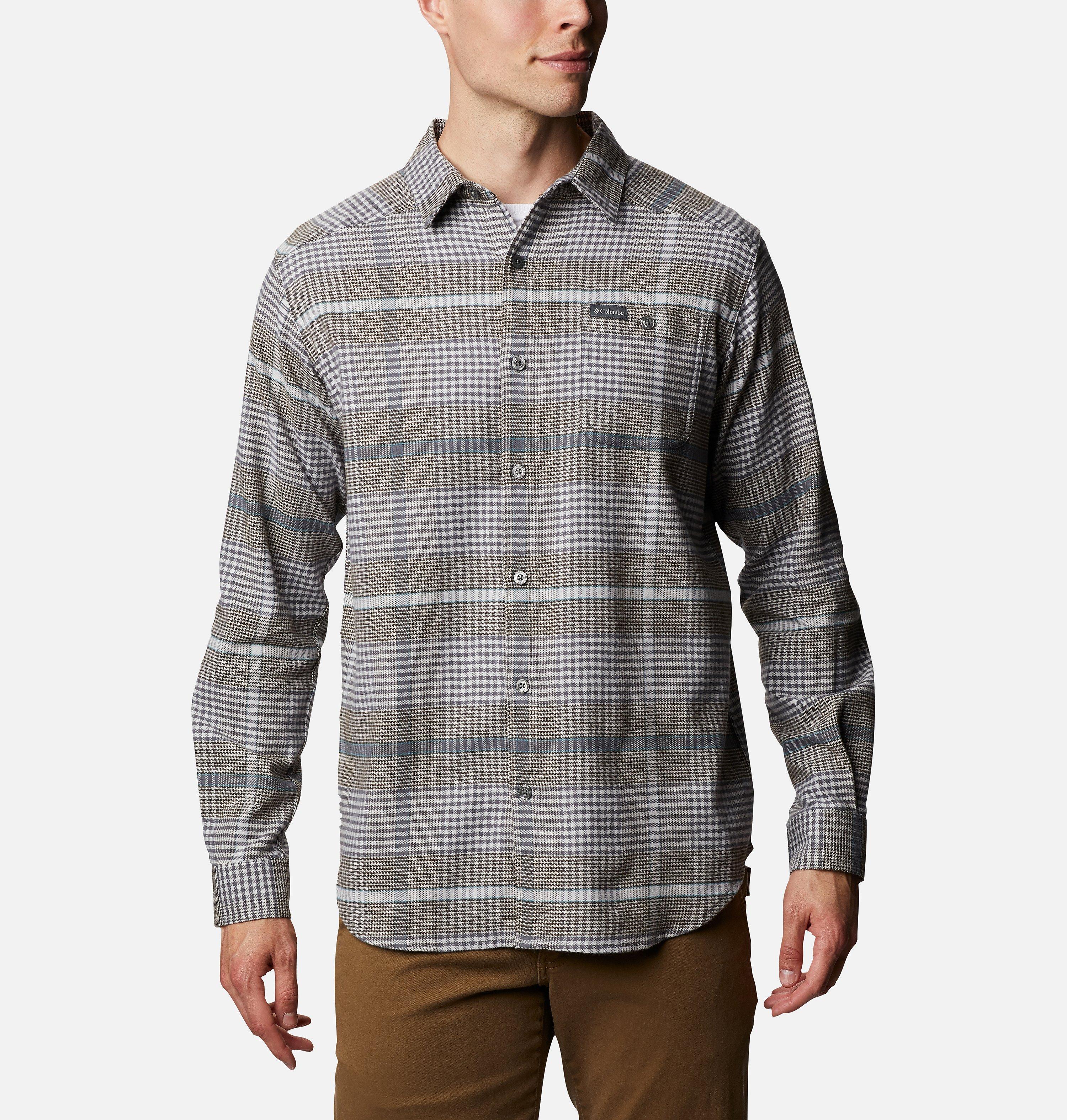 Men's Cornell Woods Flannel Long Sleeve Shirt - Tall 1