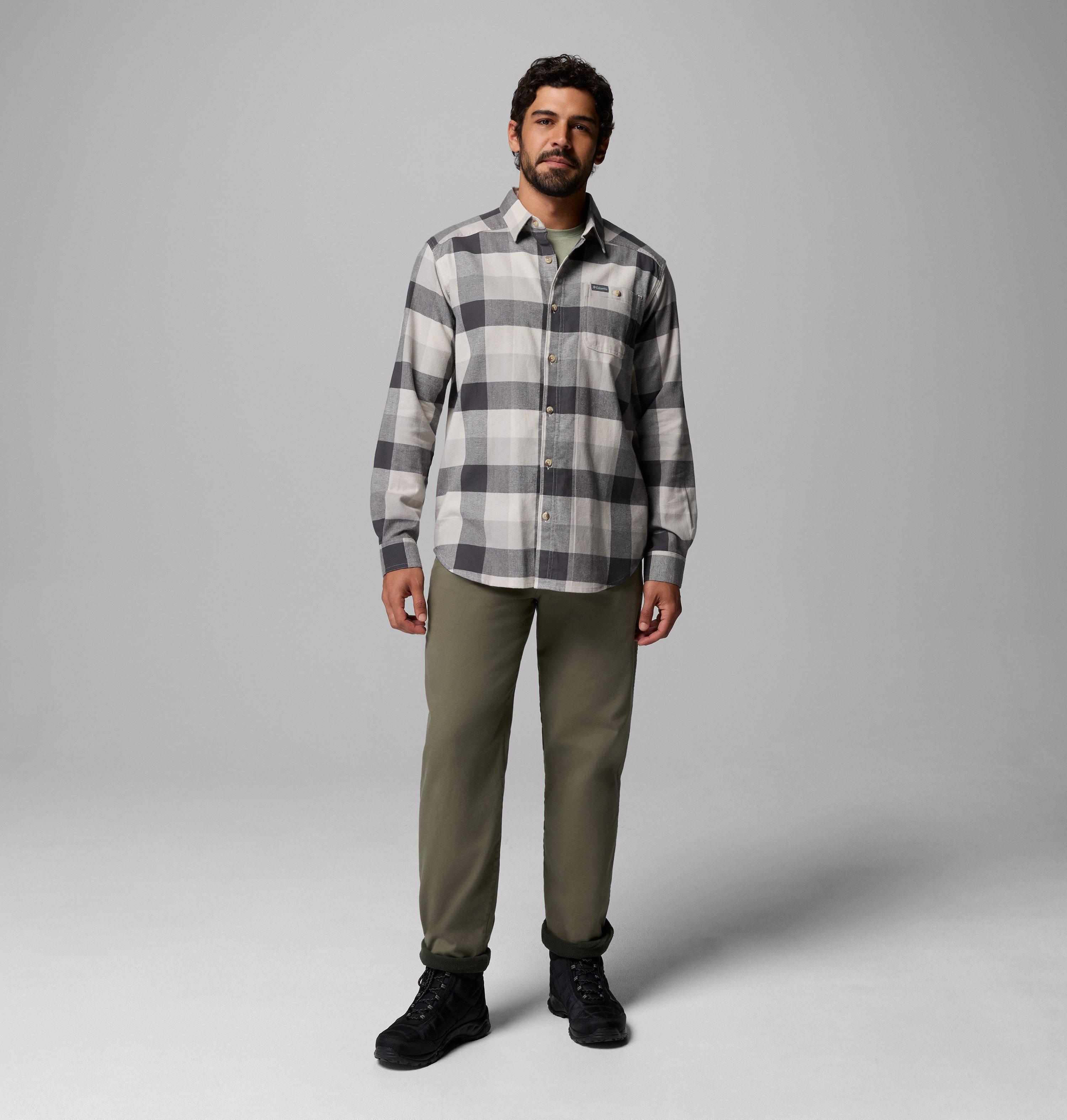 Men's Cornell Woods Flannel Long Sleeve Shirt - Tall | 282 | 3XT 2