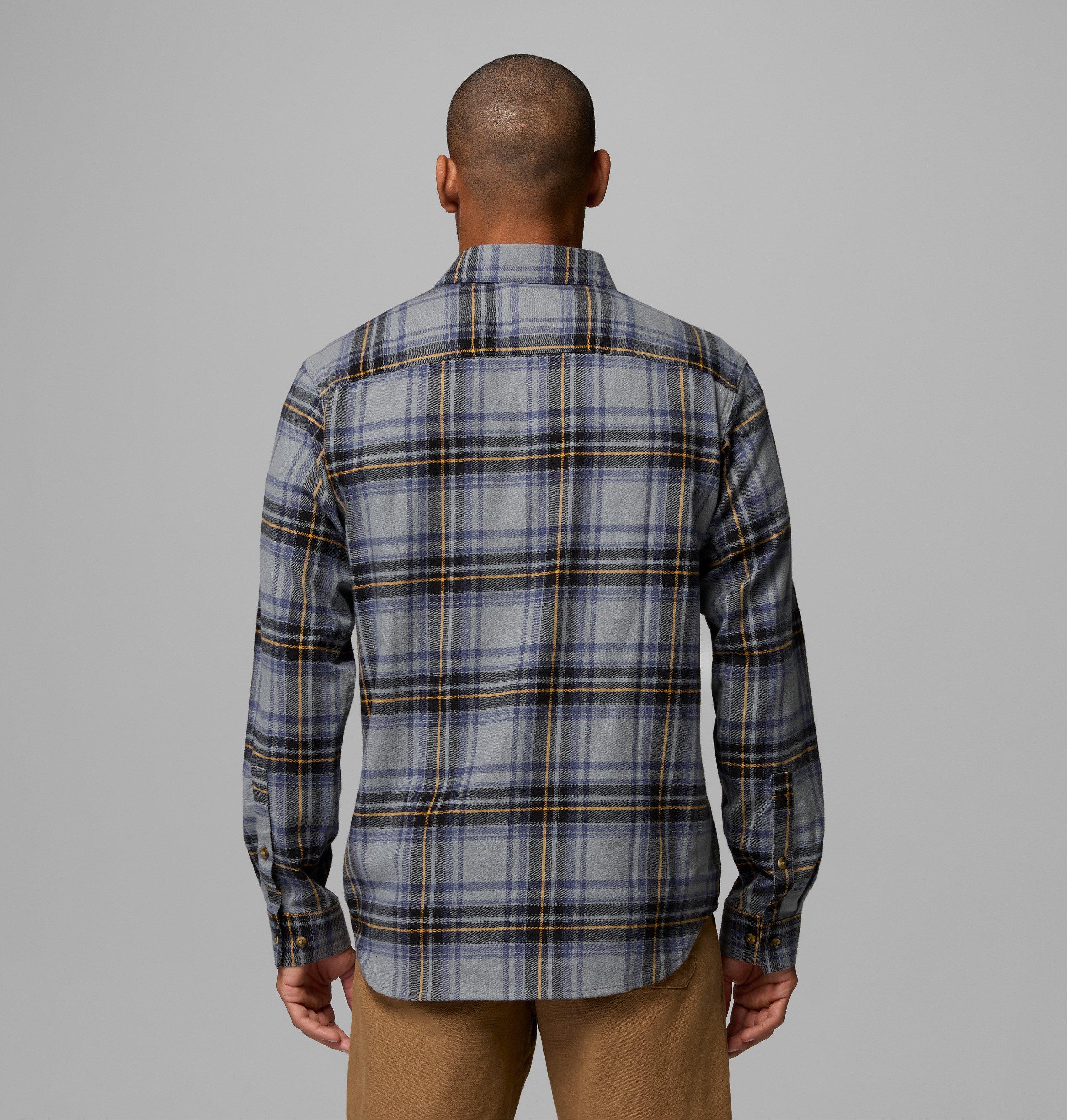 Men's Cornell Woods Flannel Long Sleeve Shirt - Tall 3