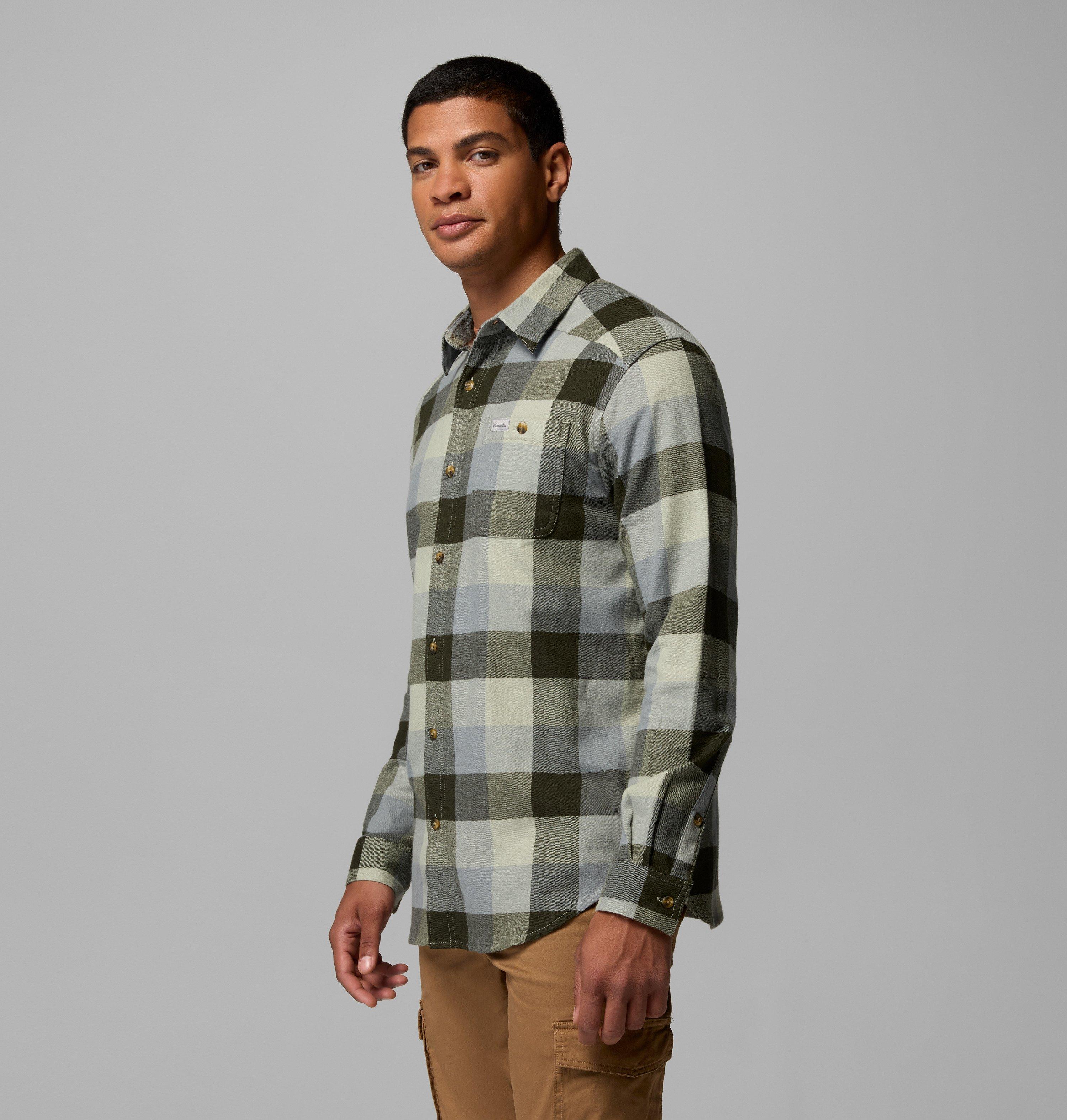 Men's Cornell Woods Flannel Long Sleeve Shirt - Tall | 343 | 4XT 4