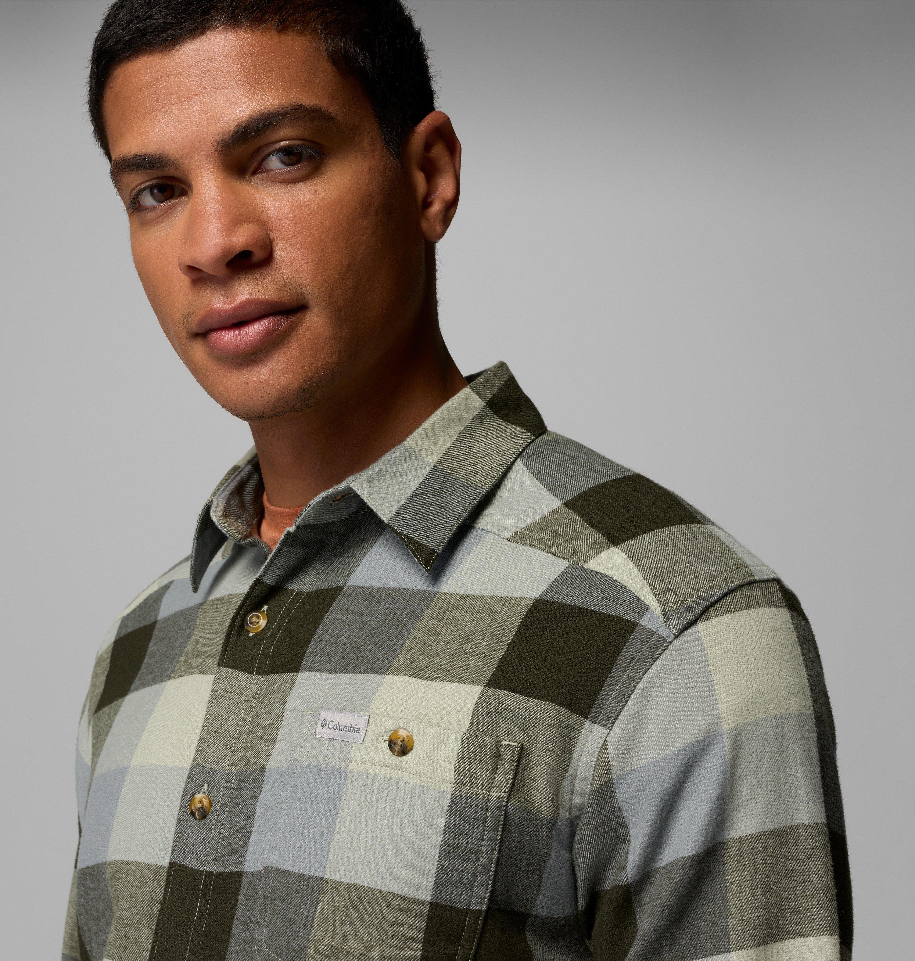 Men's Cornell Woods Flannel Long Sleeve Shirt - Tall | 343 | 4XT 6