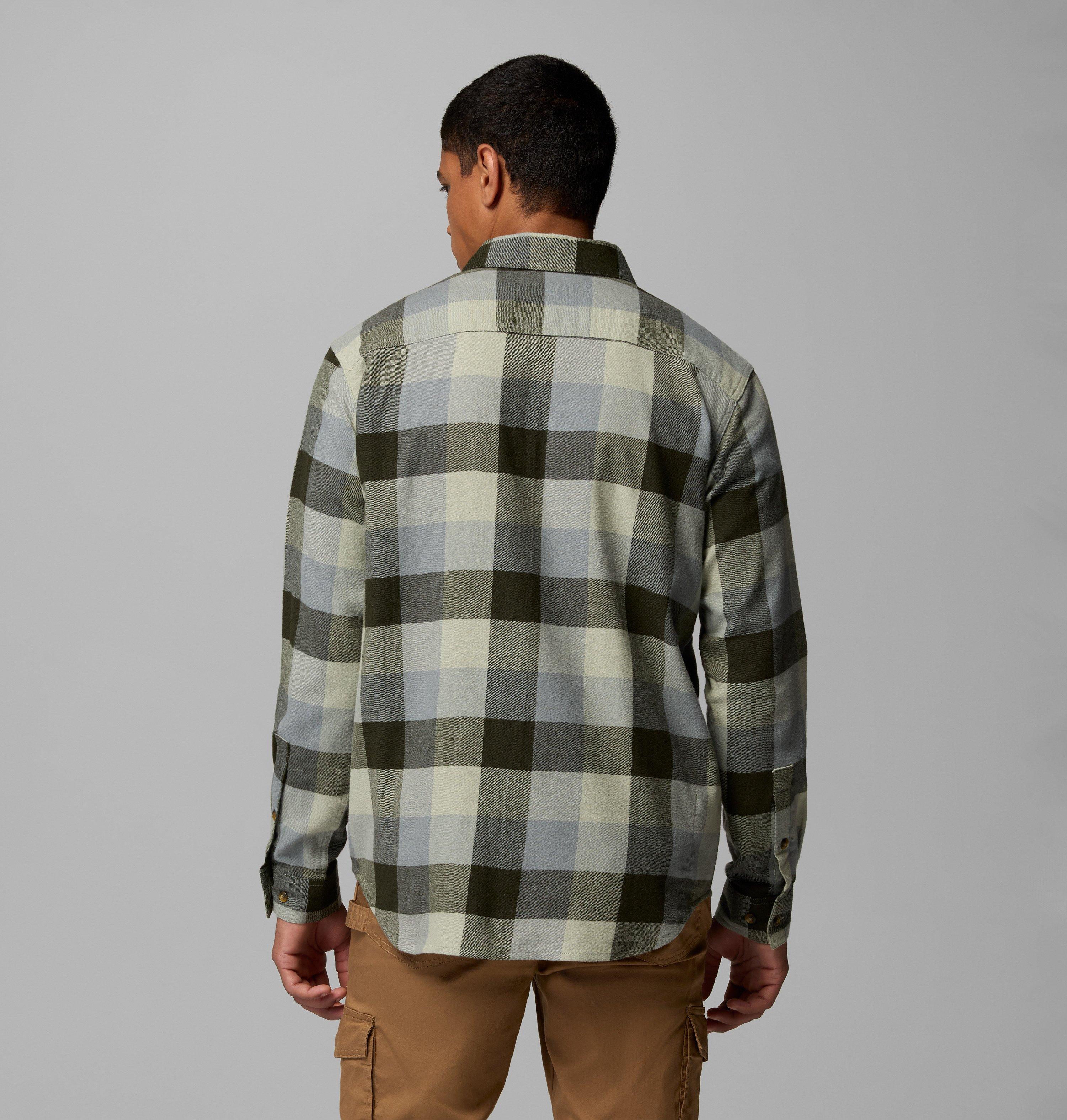 Men's Cornell Woods Flannel Long Sleeve Shirt - Tall | 343 | 4XT 3