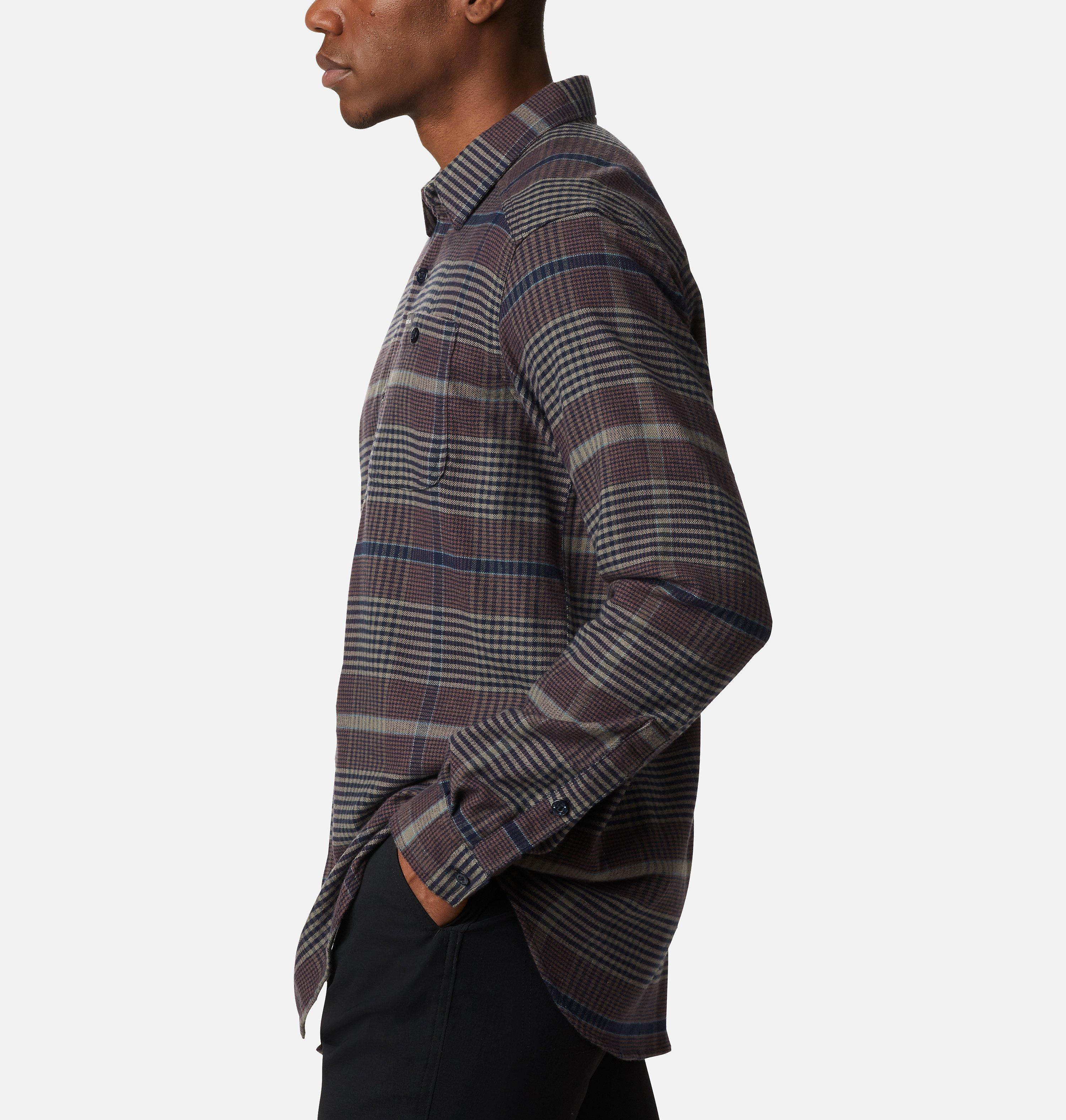 Men's Cornell Woods Flannel Long Sleeve Shirt - Tall 3