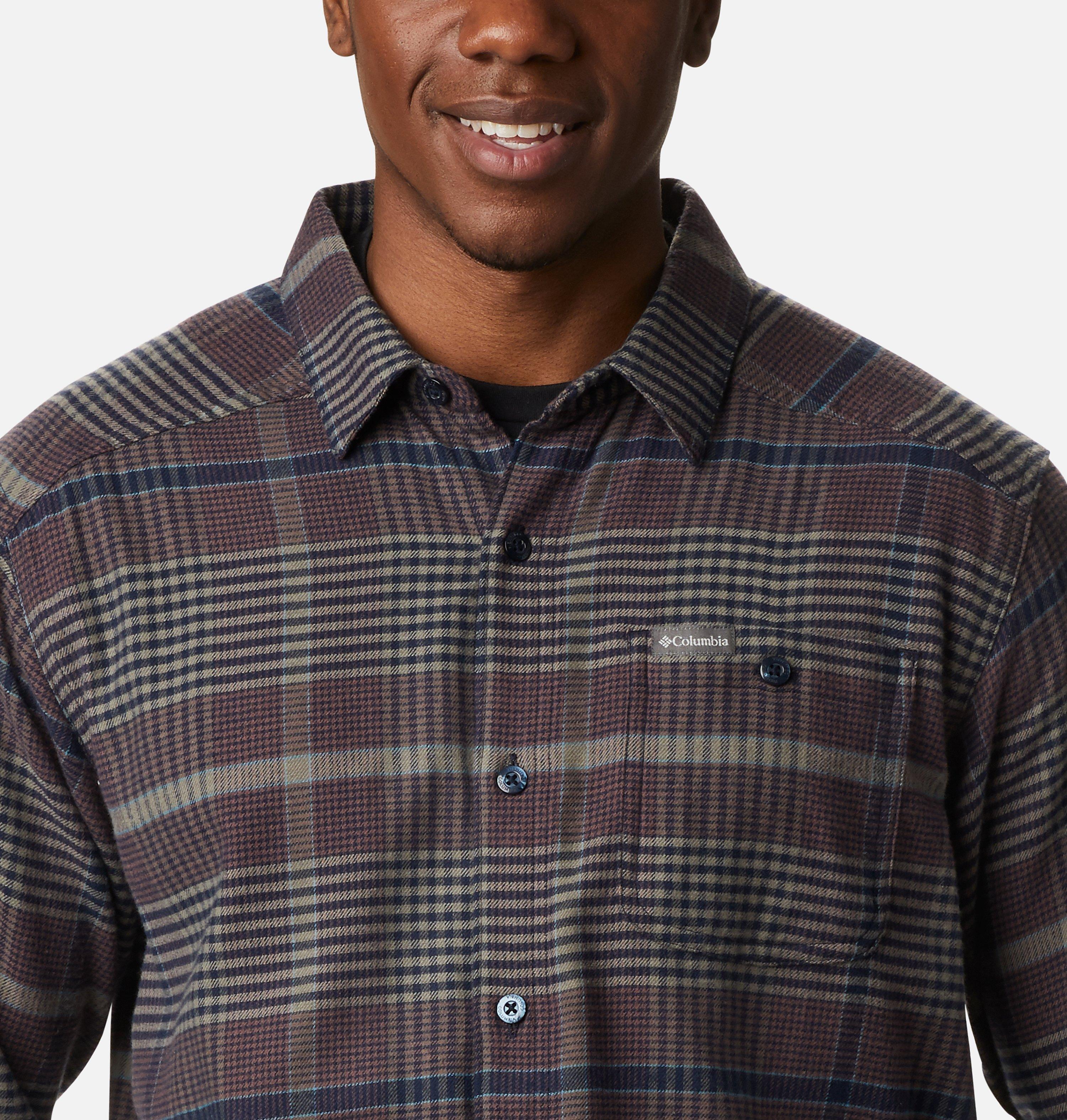 Men's Cornell Woods Flannel Long Sleeve Shirt - Tall 4