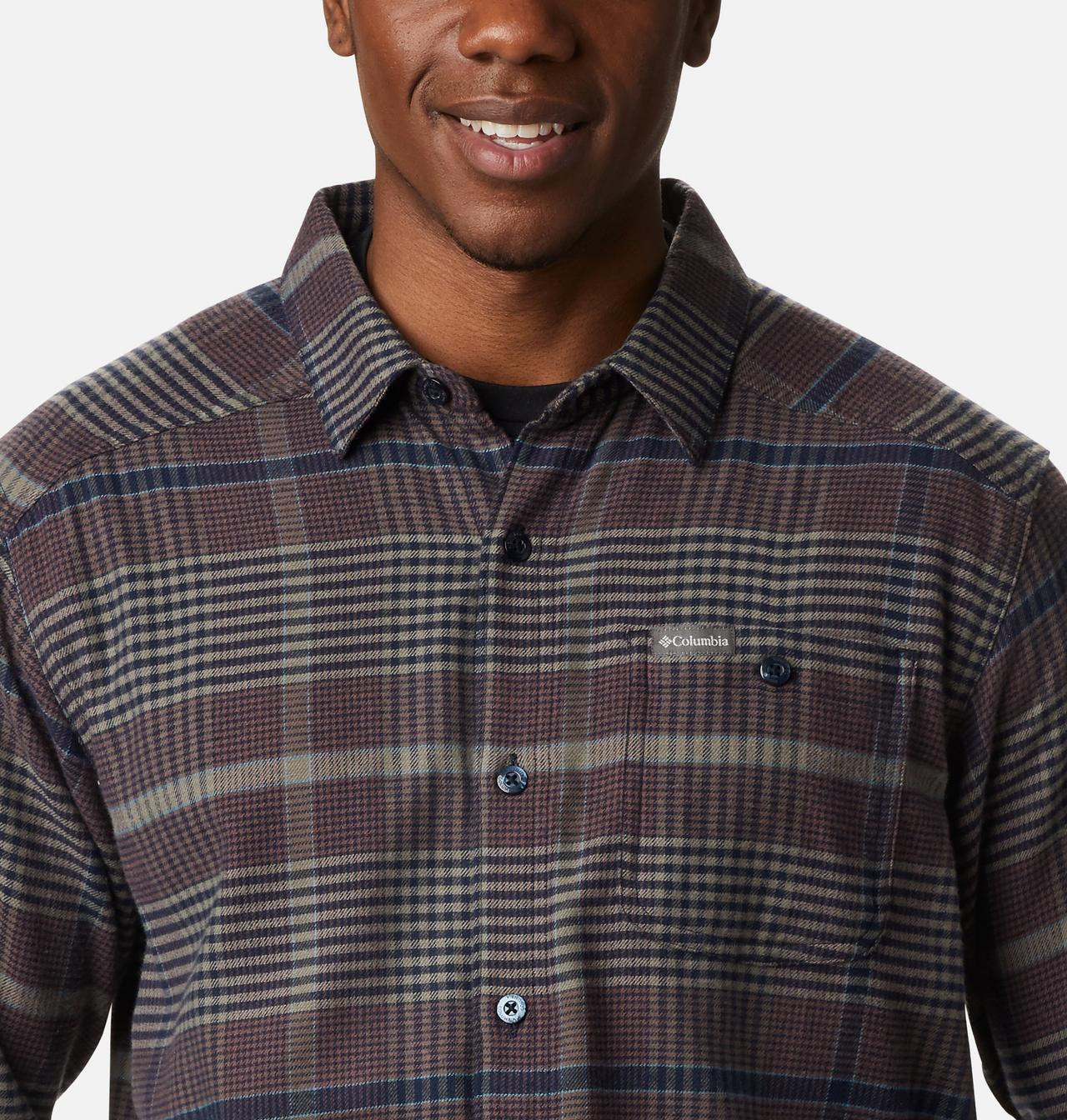 Men's Cornell Woods™ Flannel Long Sleeve Shirt - Tall 4