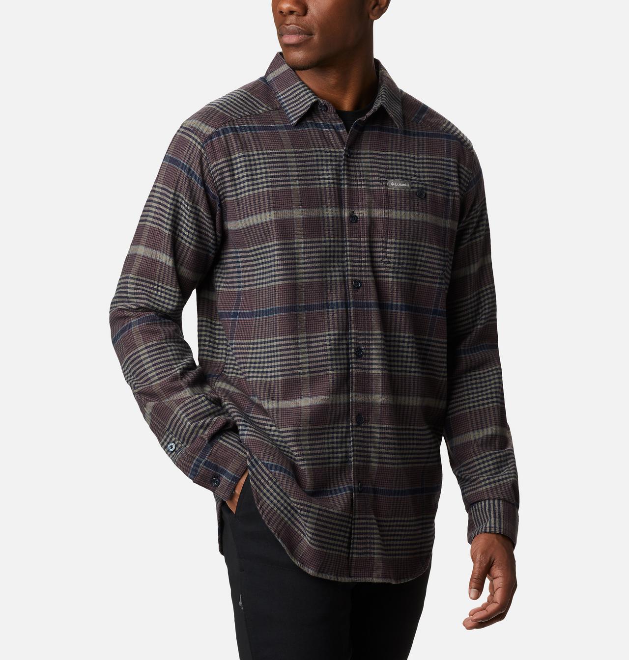Men's Cornell Woods™ Flannel Long Sleeve Shirt - Tall 5