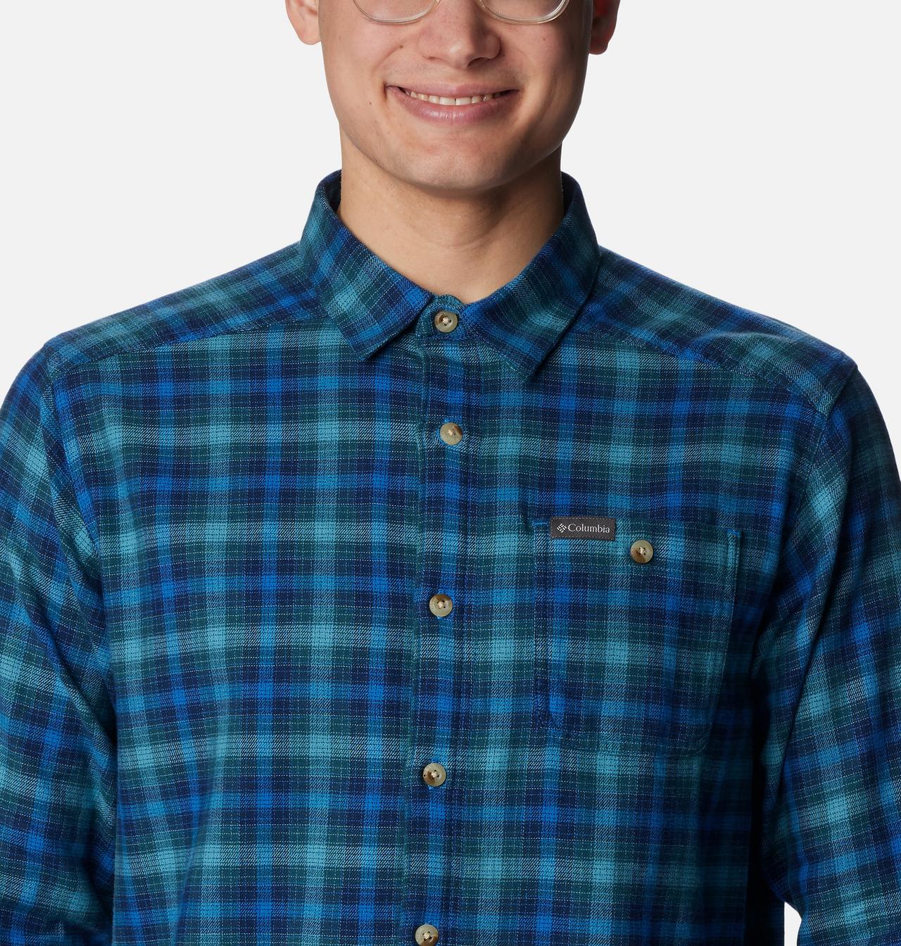 Men's Cornell Woods™ Flannel Long Sleeve Shirt - Tall 4