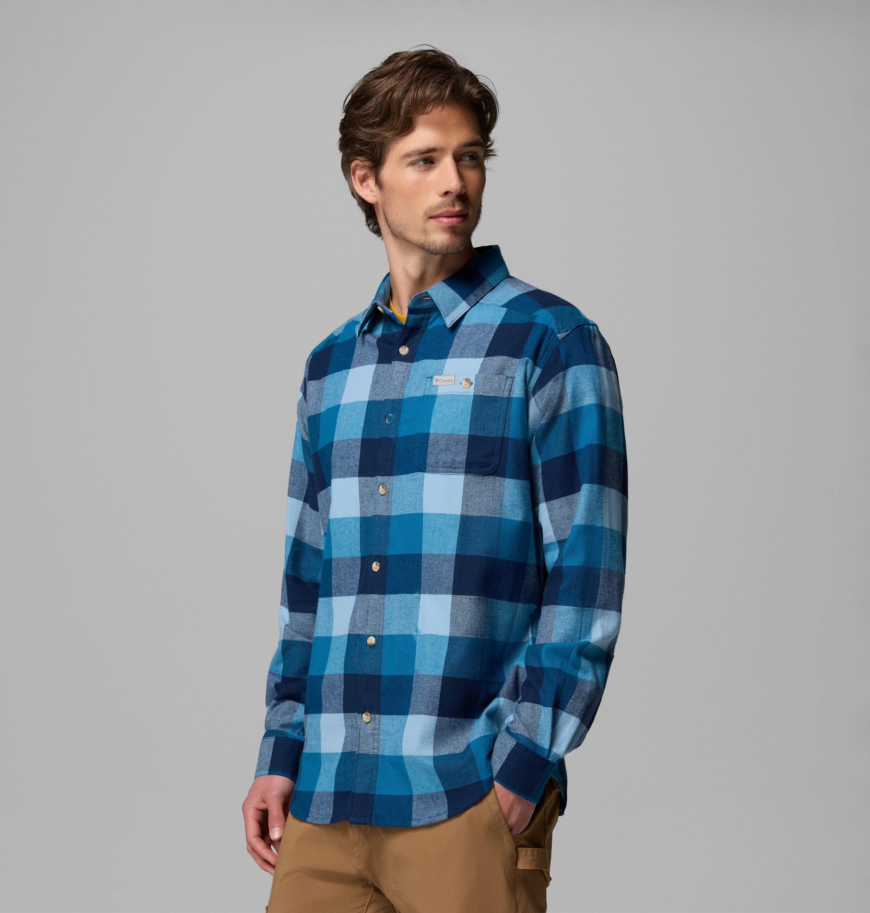 Men's Cornell Woods Flannel Long Sleeve Shirt - Tall | 442 | 3XT 4